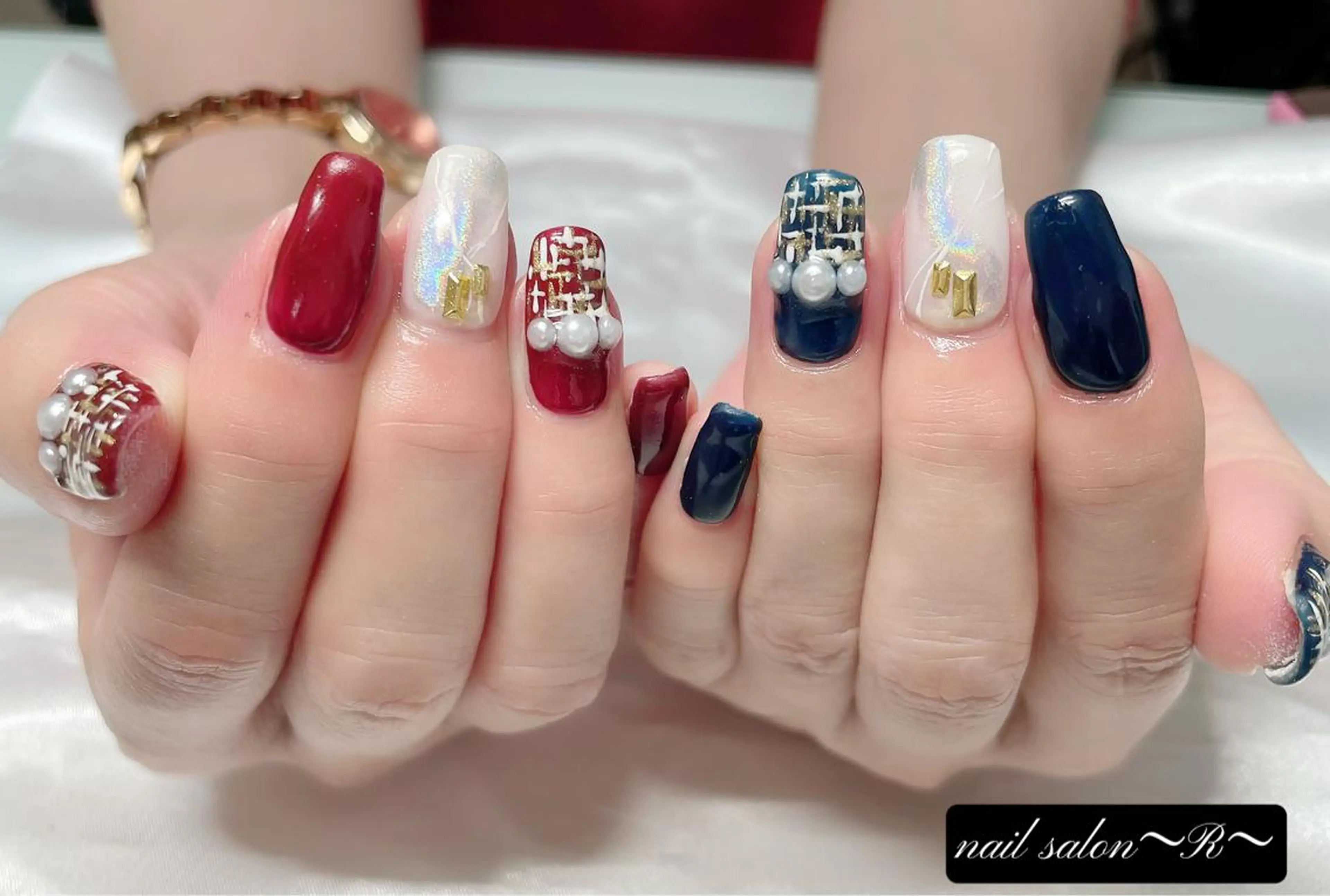 ネイル ハンドネイル 〜 R〜 プライベートサロンのネイルデザイン