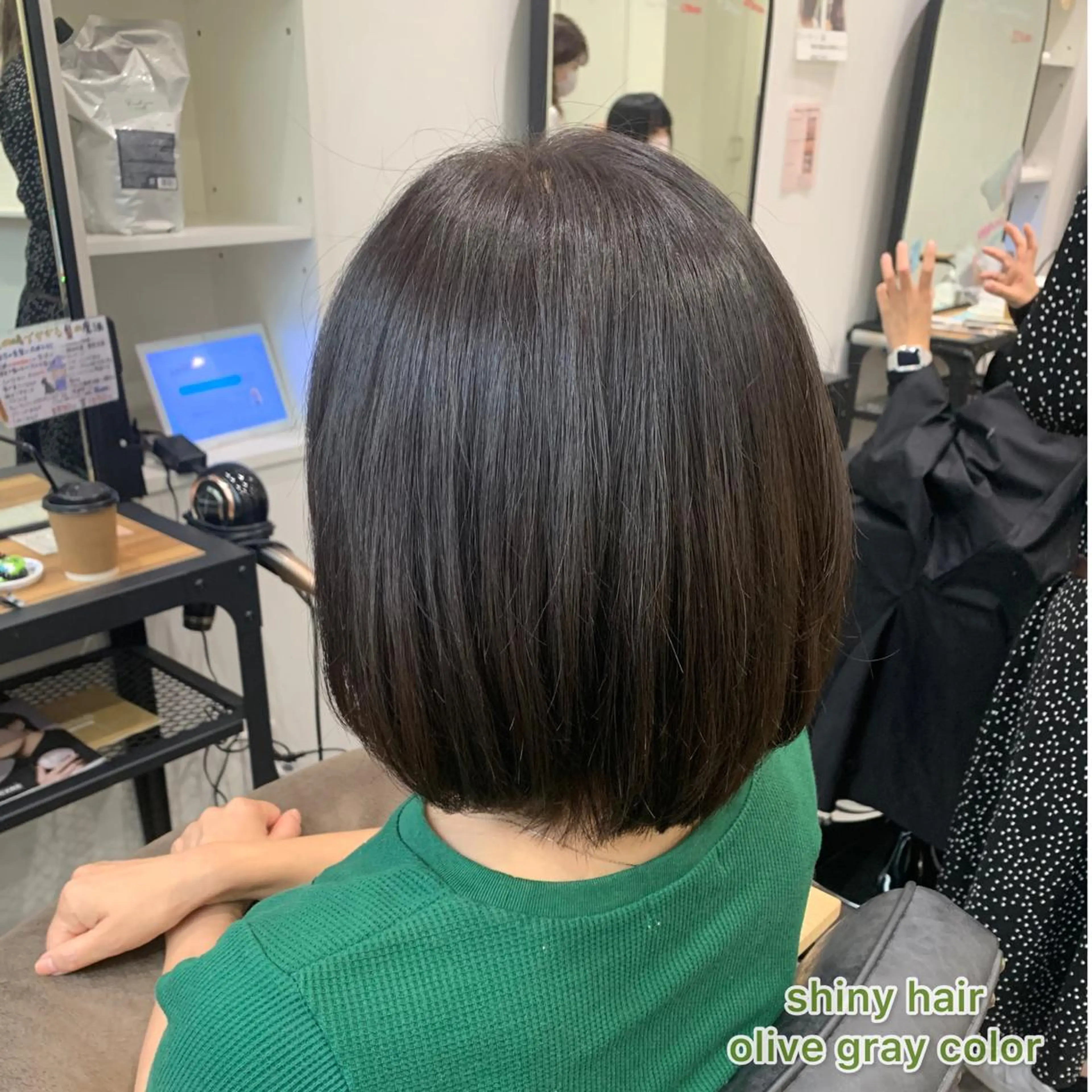 ミディアム カラー カット ヘアカラー トリートメント 艶髪レイヤー上田 紗也🇰🇷💗のヘアスタイル