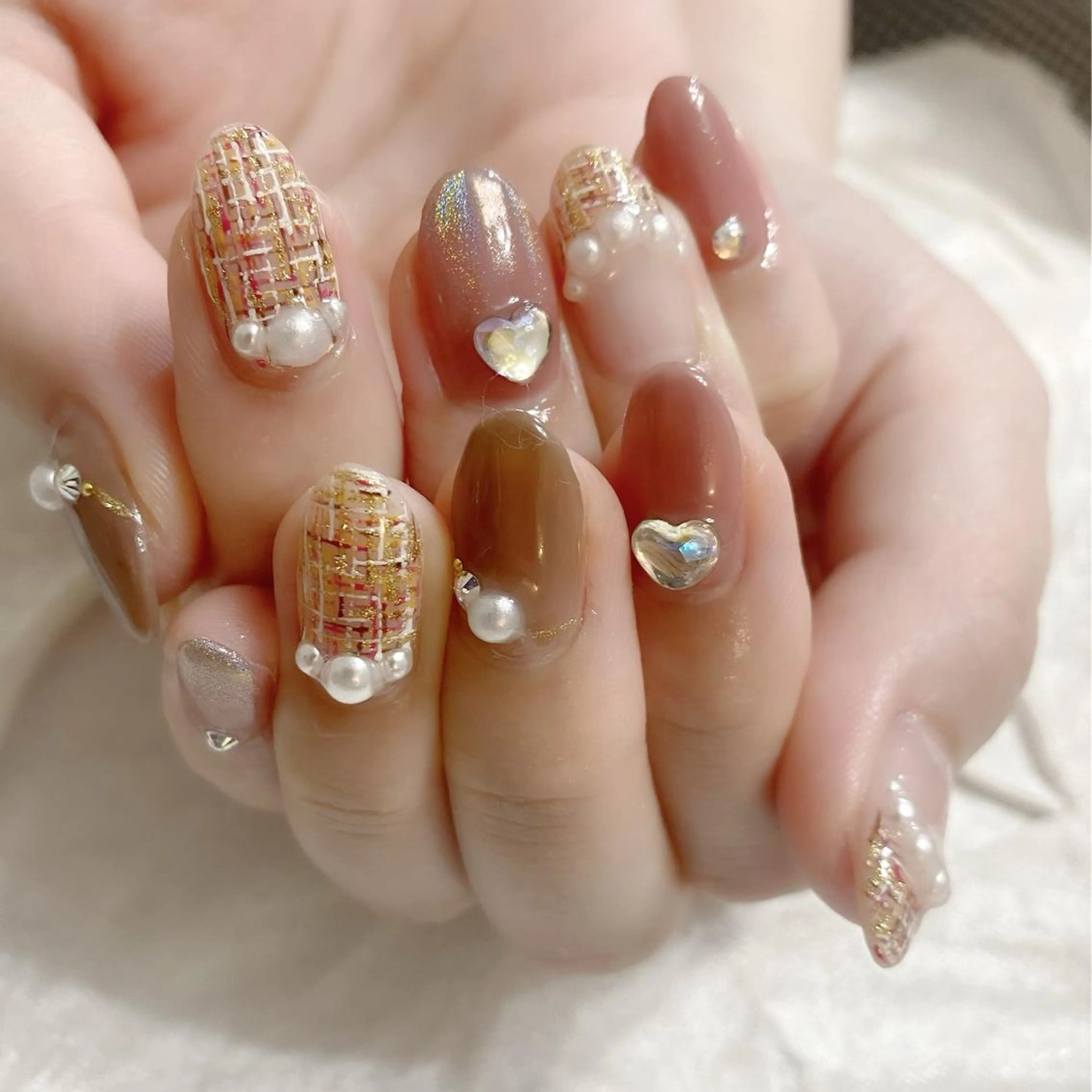 ネイル ハート ハンドネイル パラジェル登録サロンfeerique所属・Uchida Mayunaのその他イメージ