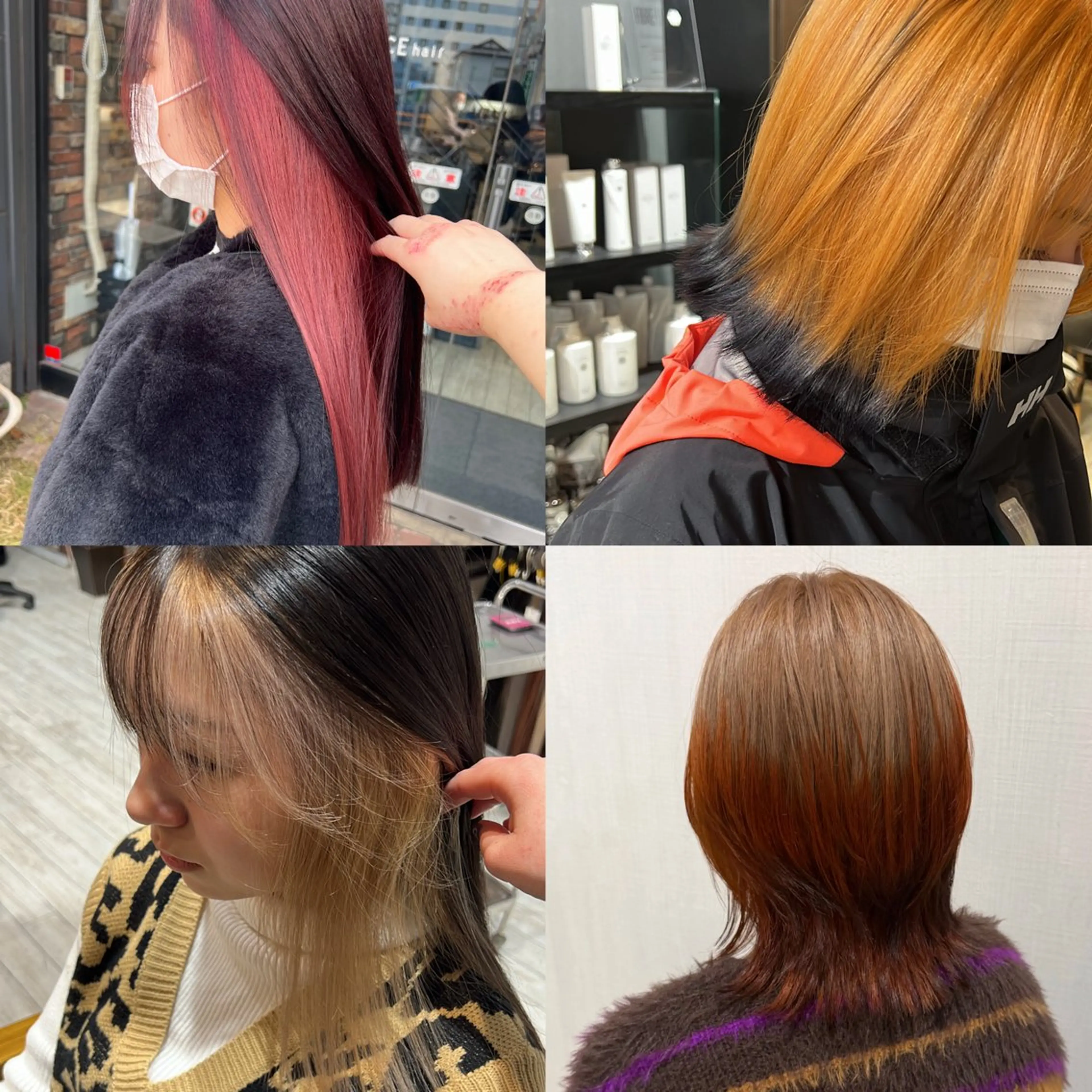 カラー ヘアカラー ayumi / 郡山/暖色カラーのヘアスタイル