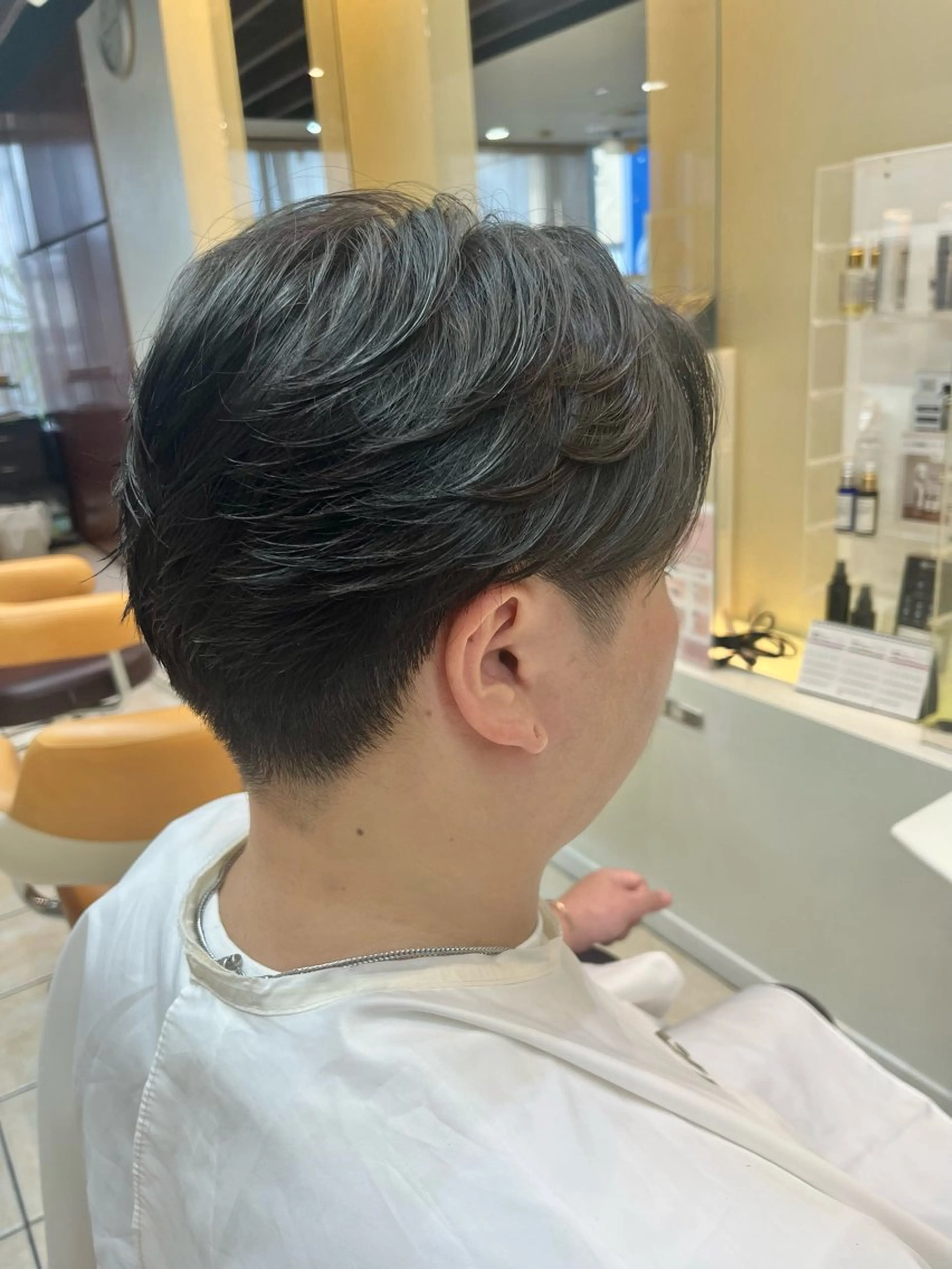 ショート パーマ メンズ カット パーマ メンズ特化/パーマ/ 髪質改善　高野奨馬のヘアスタイル