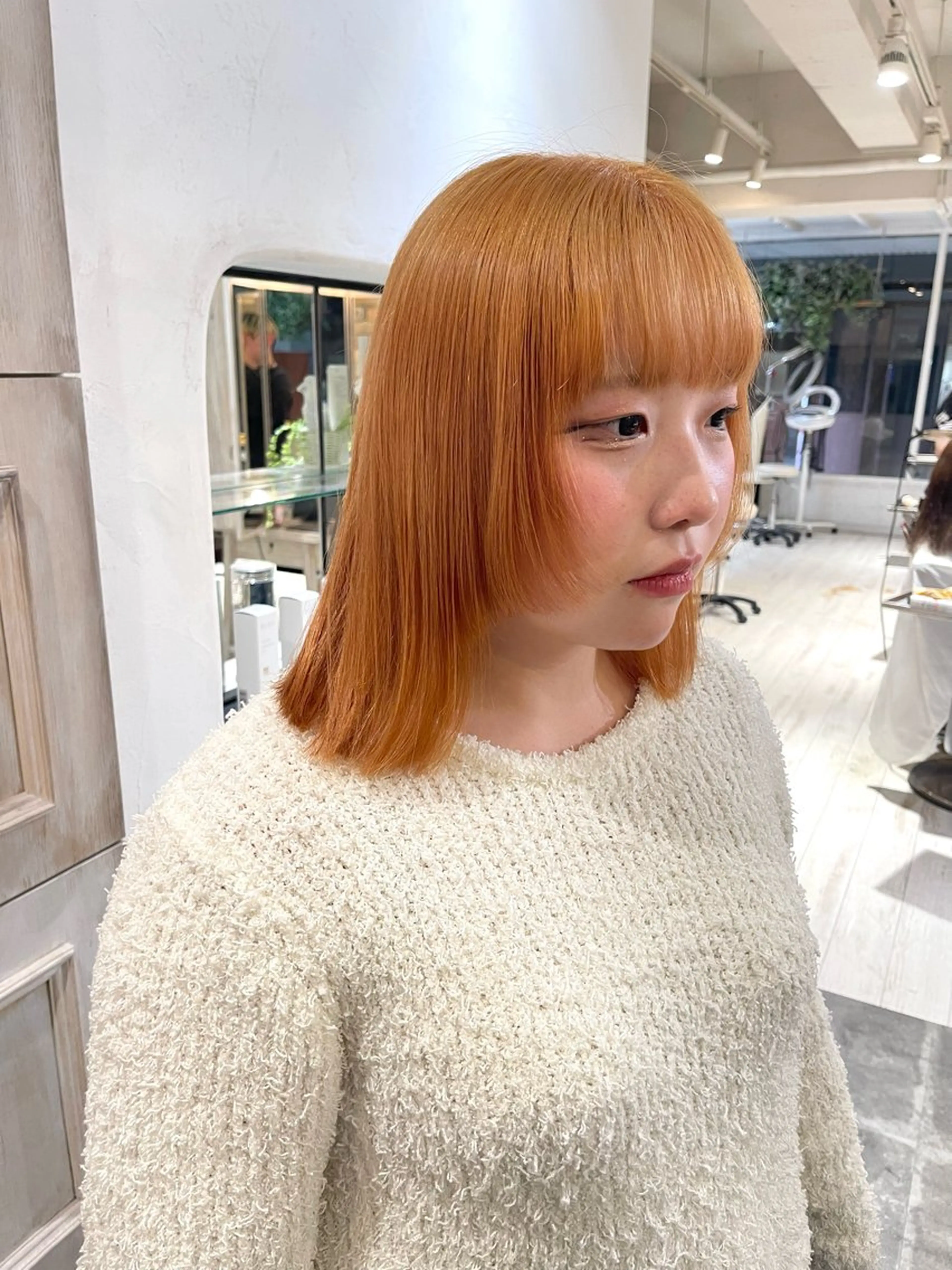 セミロング flammeum 藤枝店所属・RINO 🌙トレンドスタイルのヘアスタイル