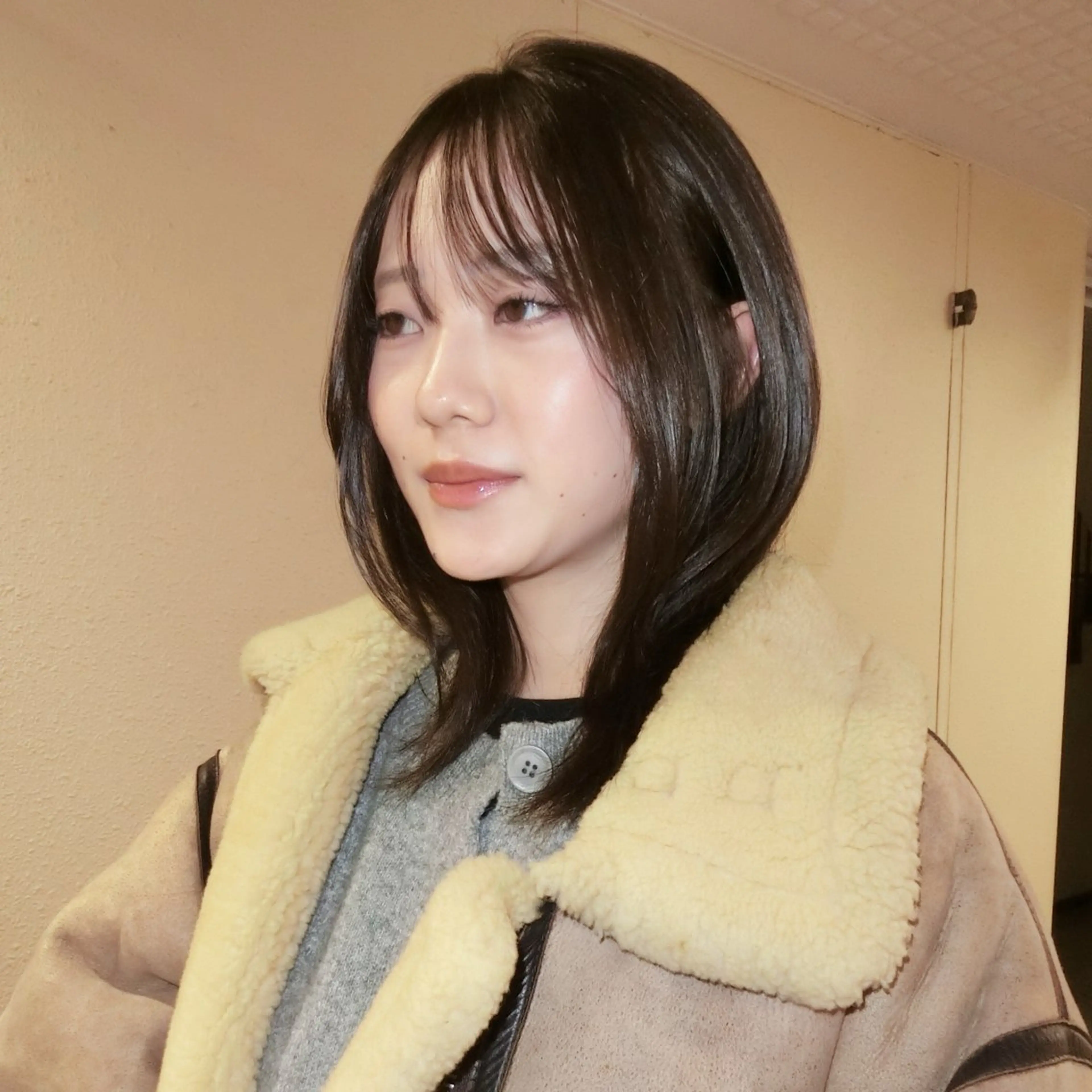 ミディアム カラー 嬉野 暖のヘアスタイル