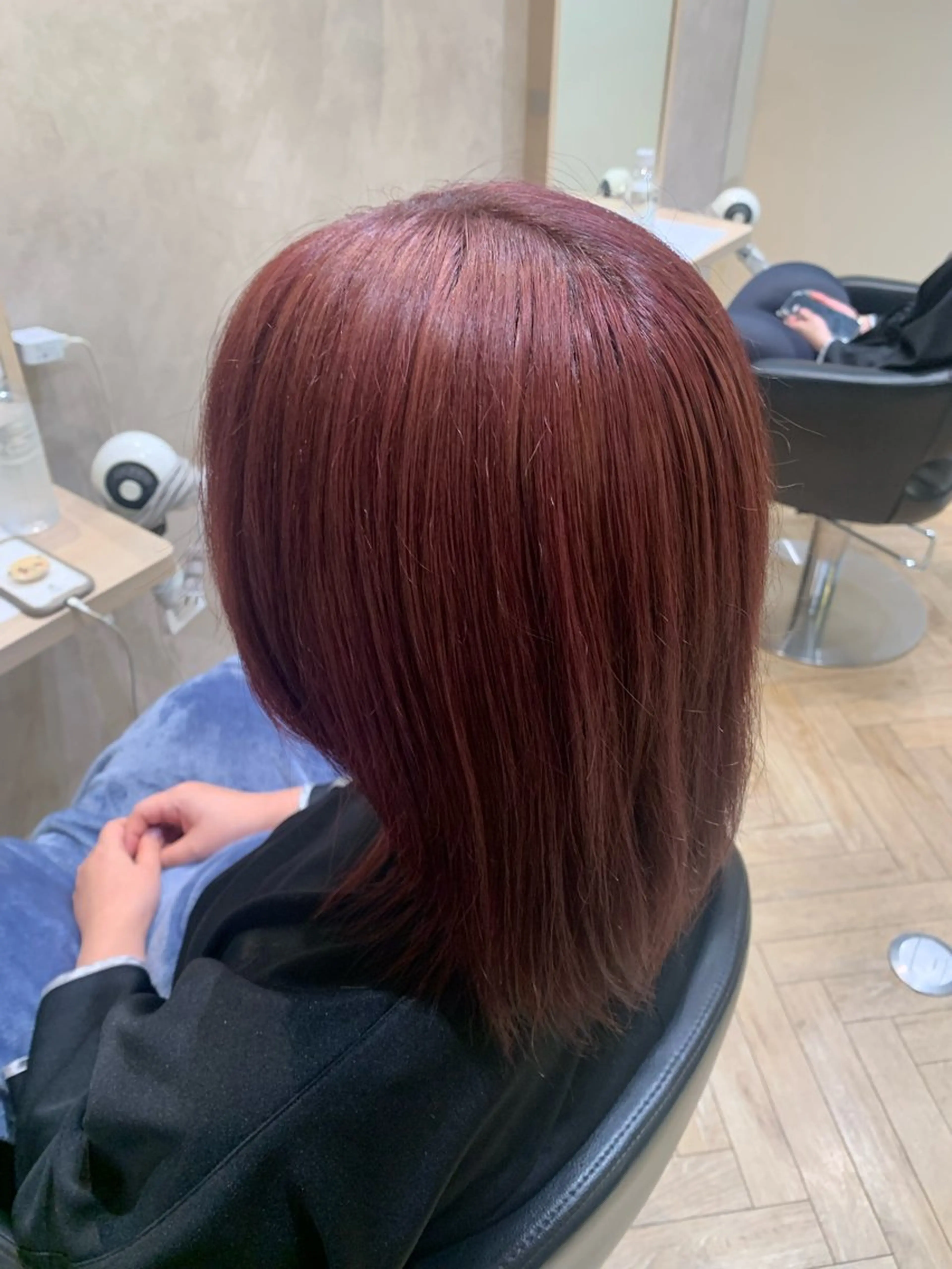 ミディアム Nu:v所属・moe/ 透明感カラー/恵比寿のヘアスタイル