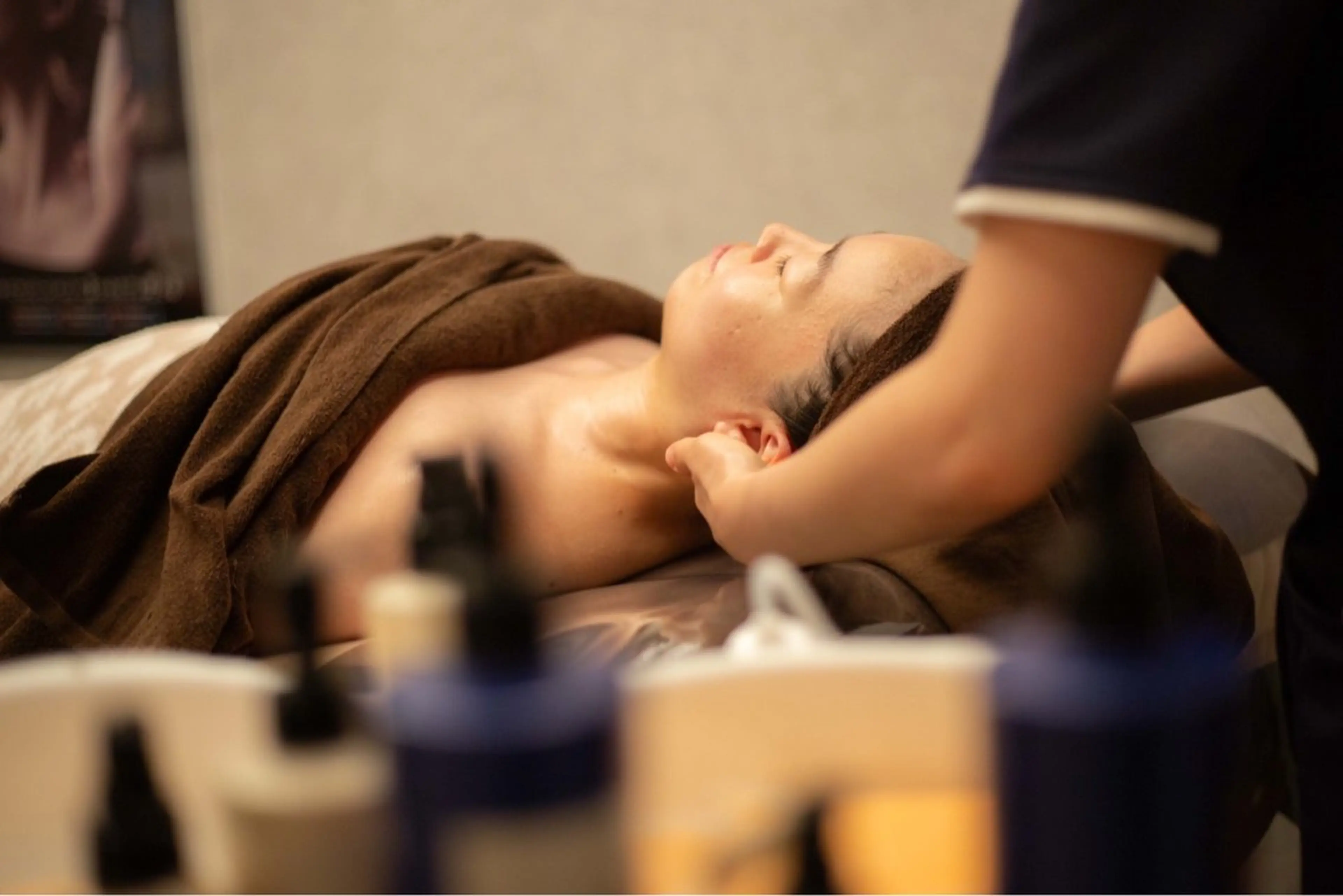 お疲れにはスキャルプトリートメント☆(背中＆首＆肩のオイルマッサージと頭のドライマッサージ)でスッキリ～😆😆の写真