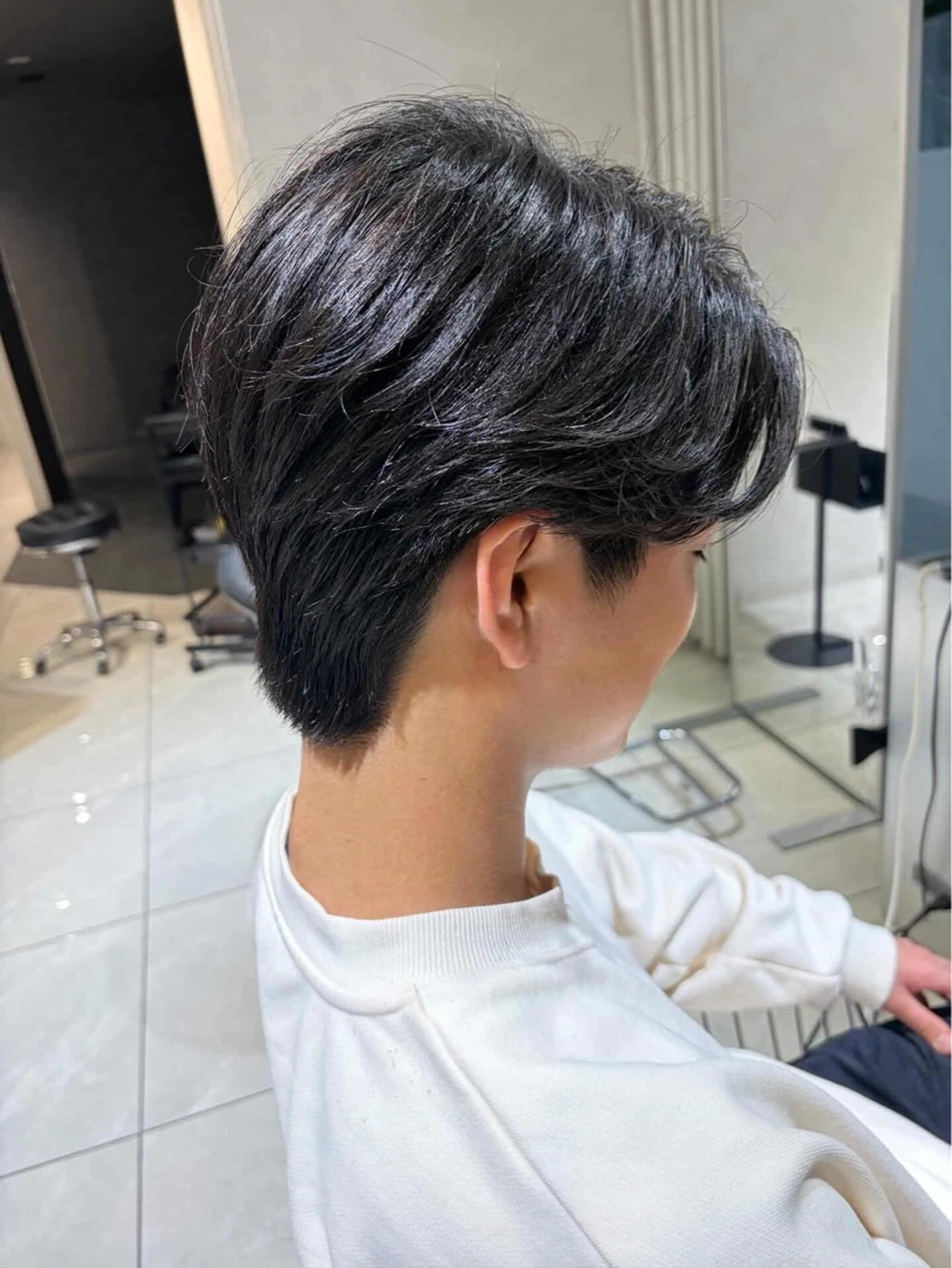 パーマ メンズ カット パーマ 渋谷カット美容師 ユイのヘアスタイル