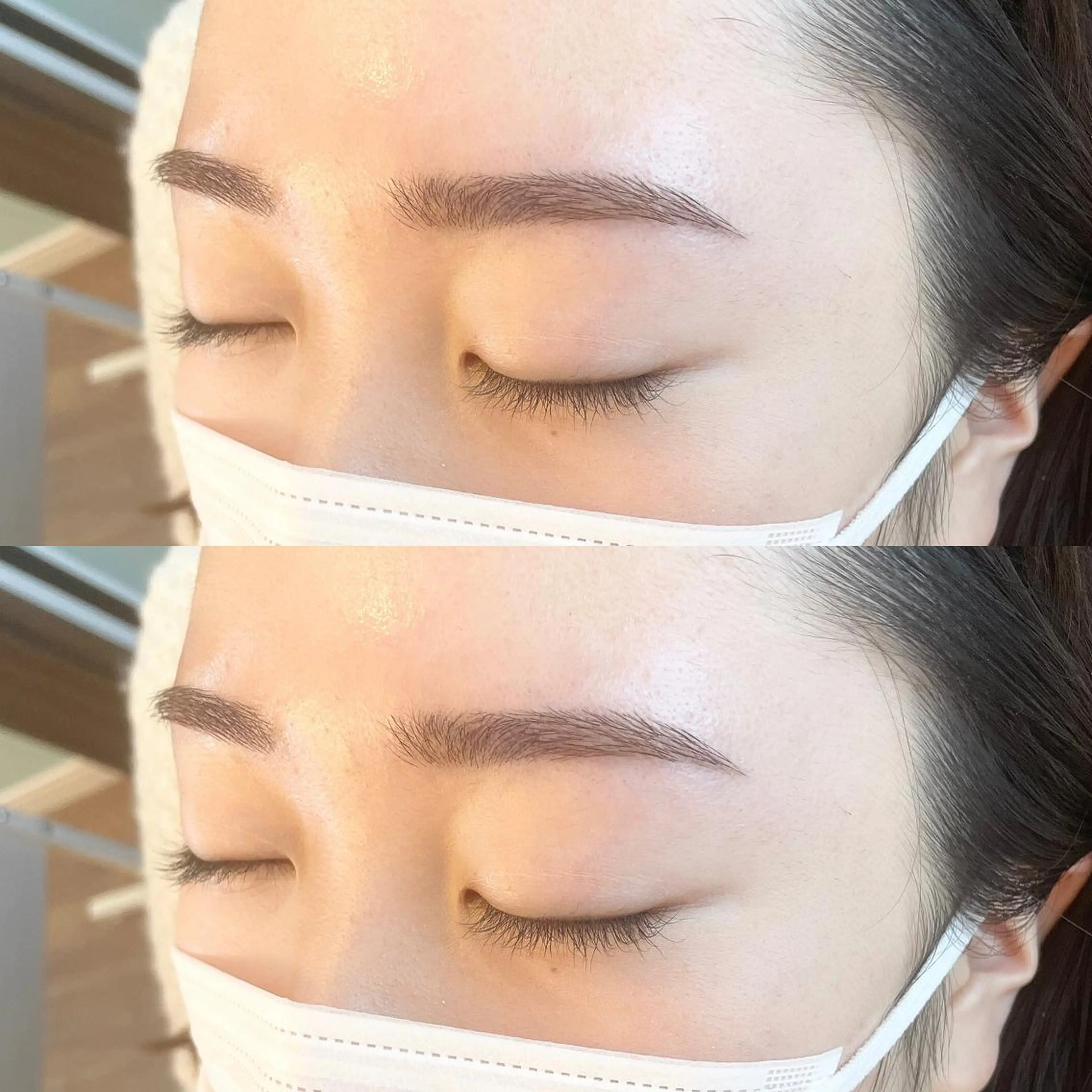 アイブロウ ワックス脱毛 眉カット osaki .のマツエク・マツパデザイン