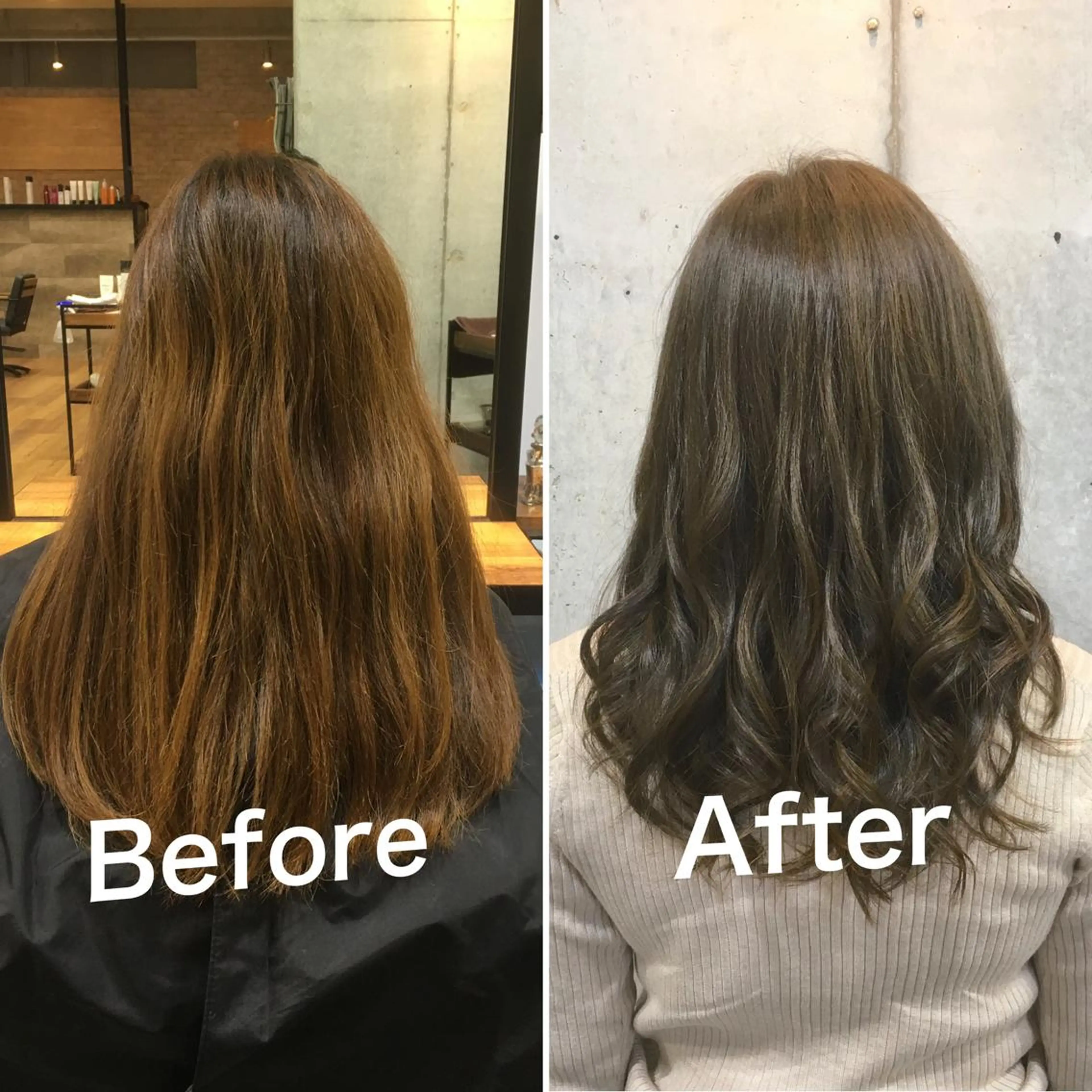 カラー カット トリートメント 佐瀬竜矢PRIMAL /portのヘアスタイル