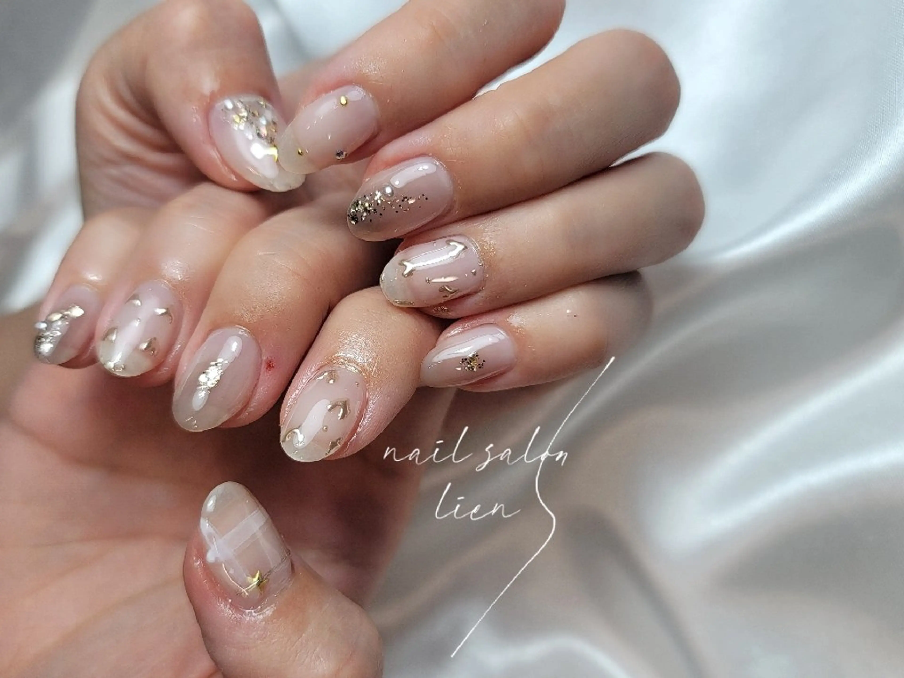 ネイル ハンドネイル プライベートサロン lienのネイルデザイン