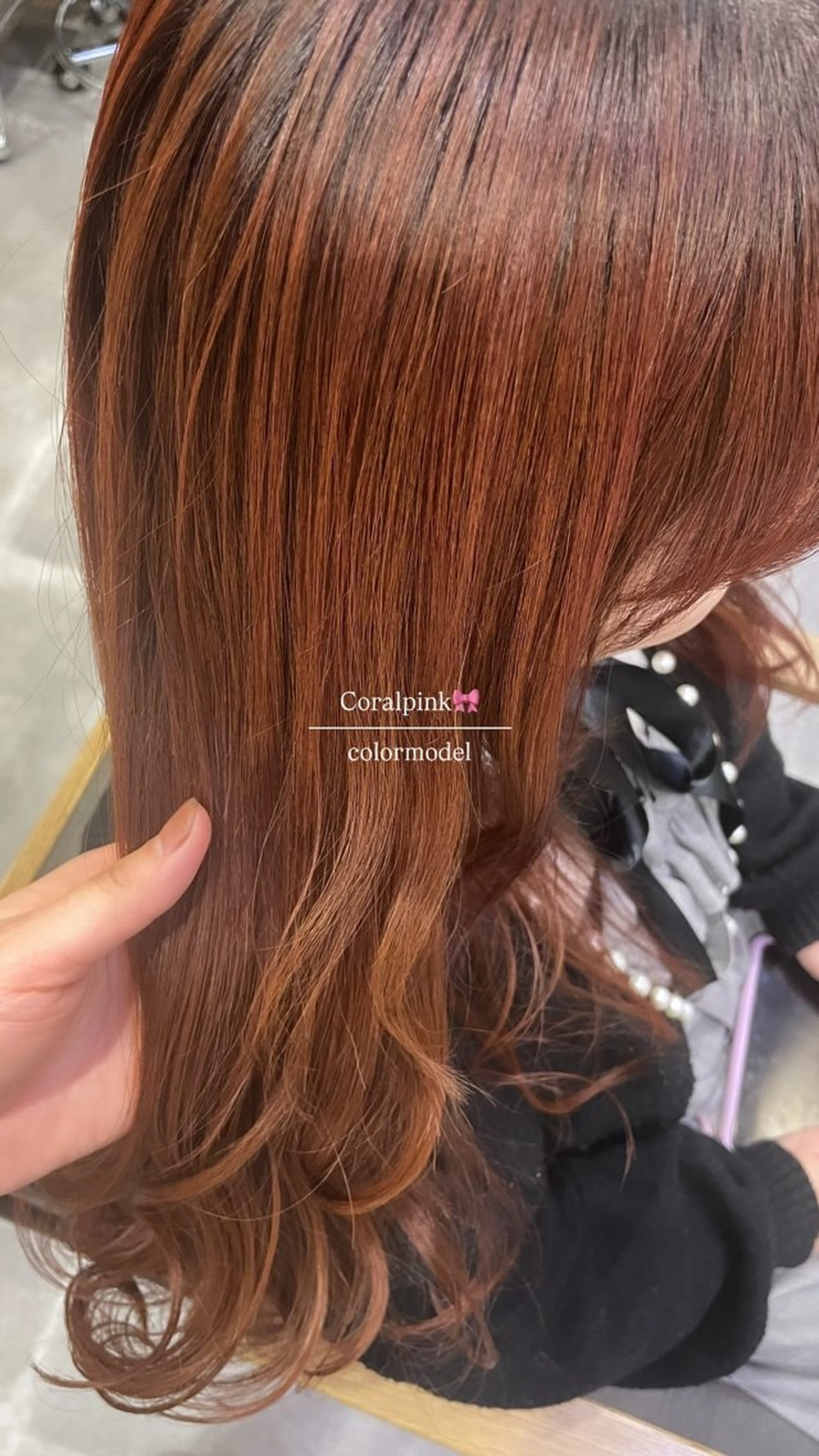 ミディアム カラー ヘアカラー サクマ マナミ🎀のヘアスタイル