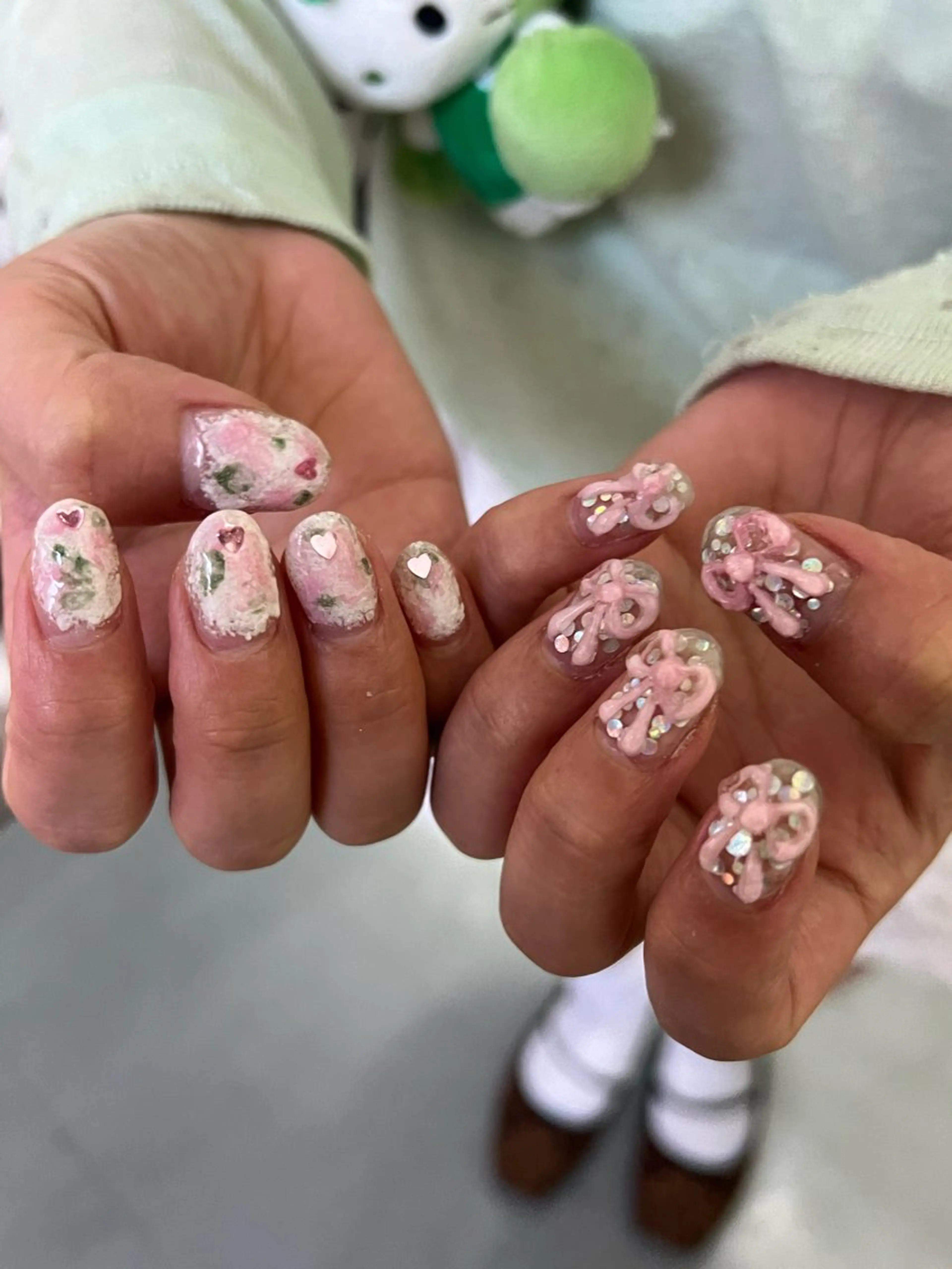 ネイル ハンドネイル Hata nail 🎀個性派ニュアンスのネイルデザイン
