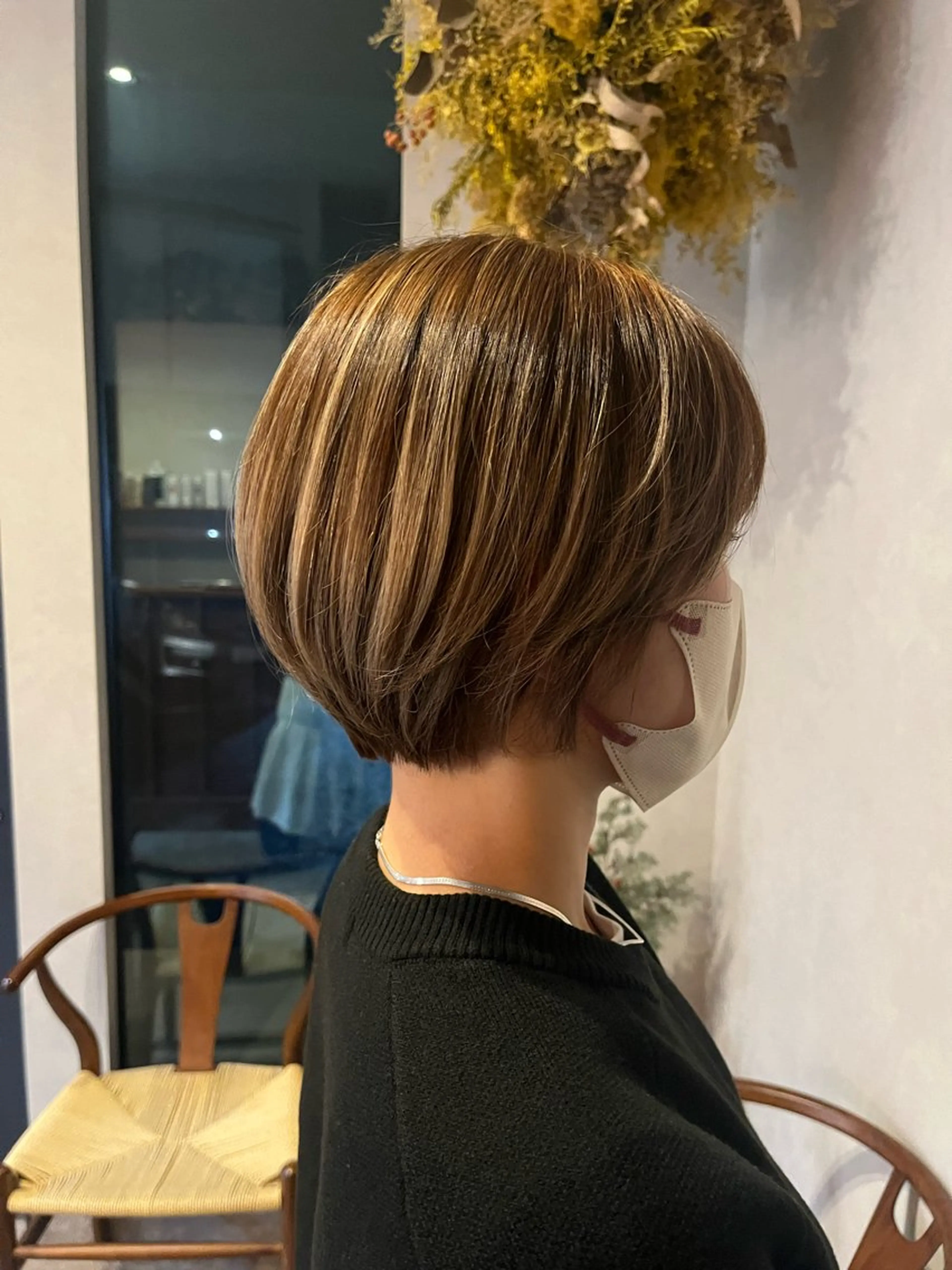 ショート ショートレイヤー レイヤーカット ショートヘア tsuzuru hair所属・木村 朱里菜のヘアスタイル