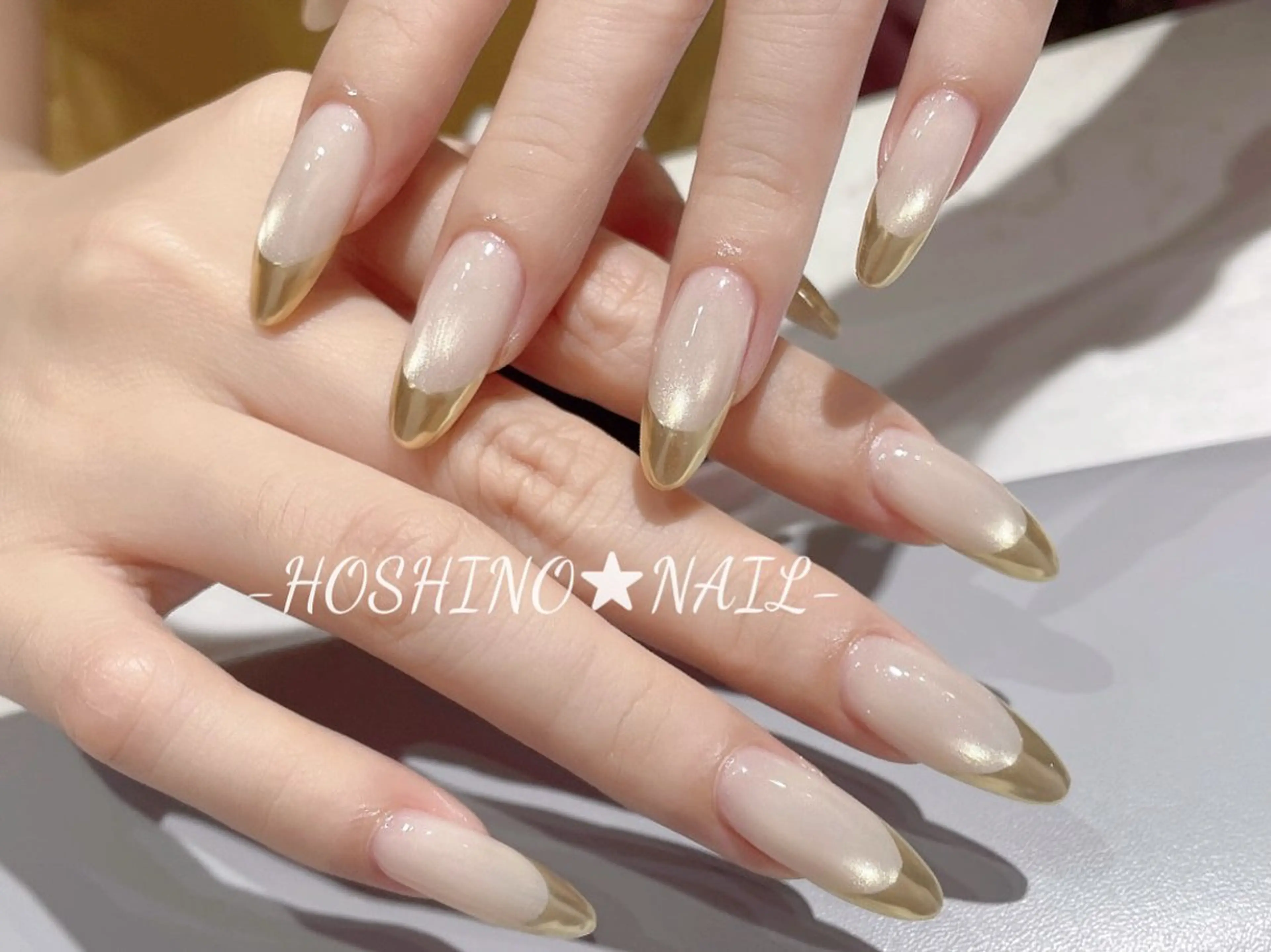 ネイル オーロラネイル チークネイル ドット フットネイル フレンチネイル ハンドネイル ★HOSHINO NAIL★新宿店のネイルデザイン