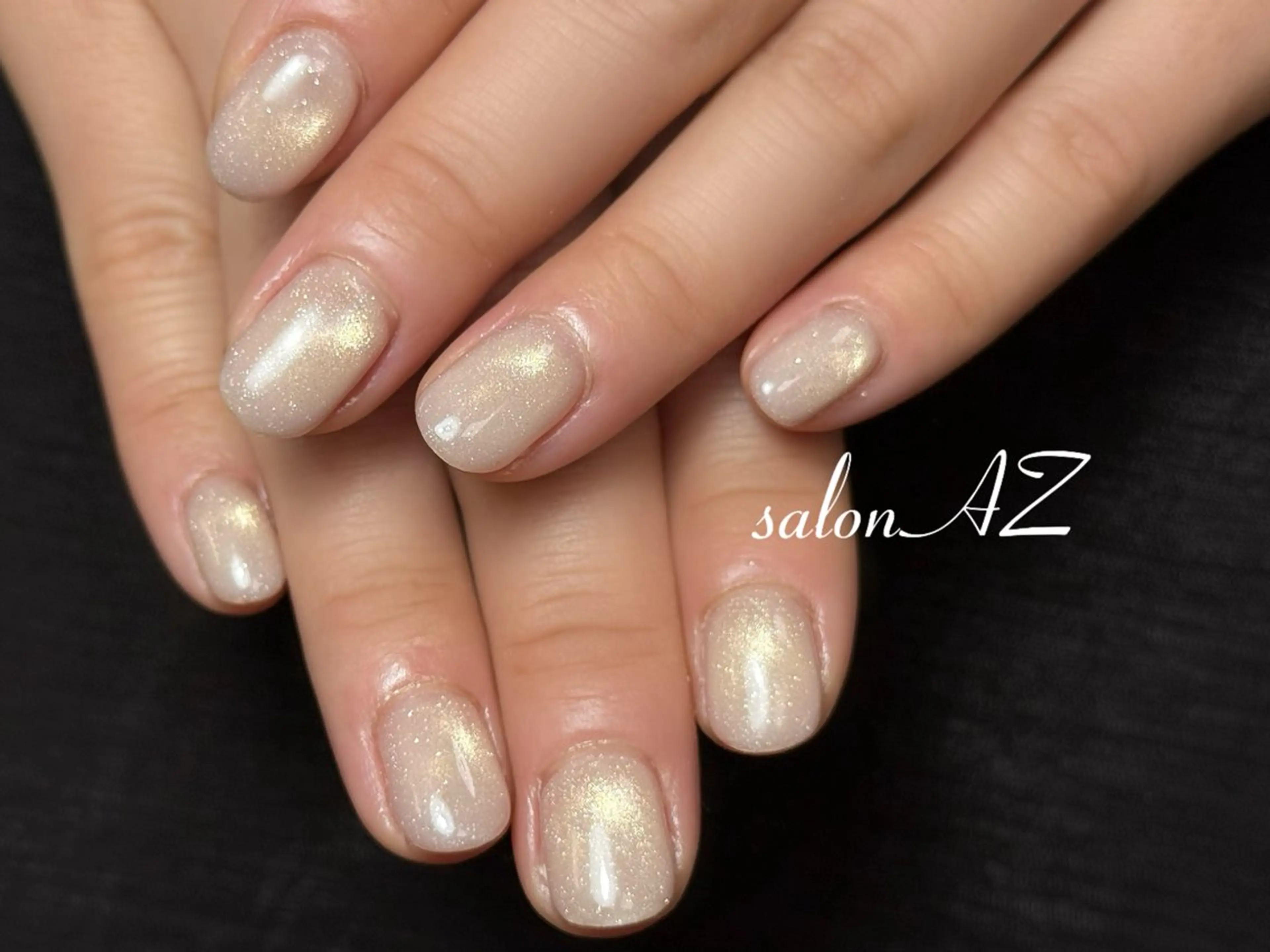 ネイル アートネイル 長さ出し フットネイル フレンチネイル ジェルネイル ハンドネイル salon AZのネイルデザイン