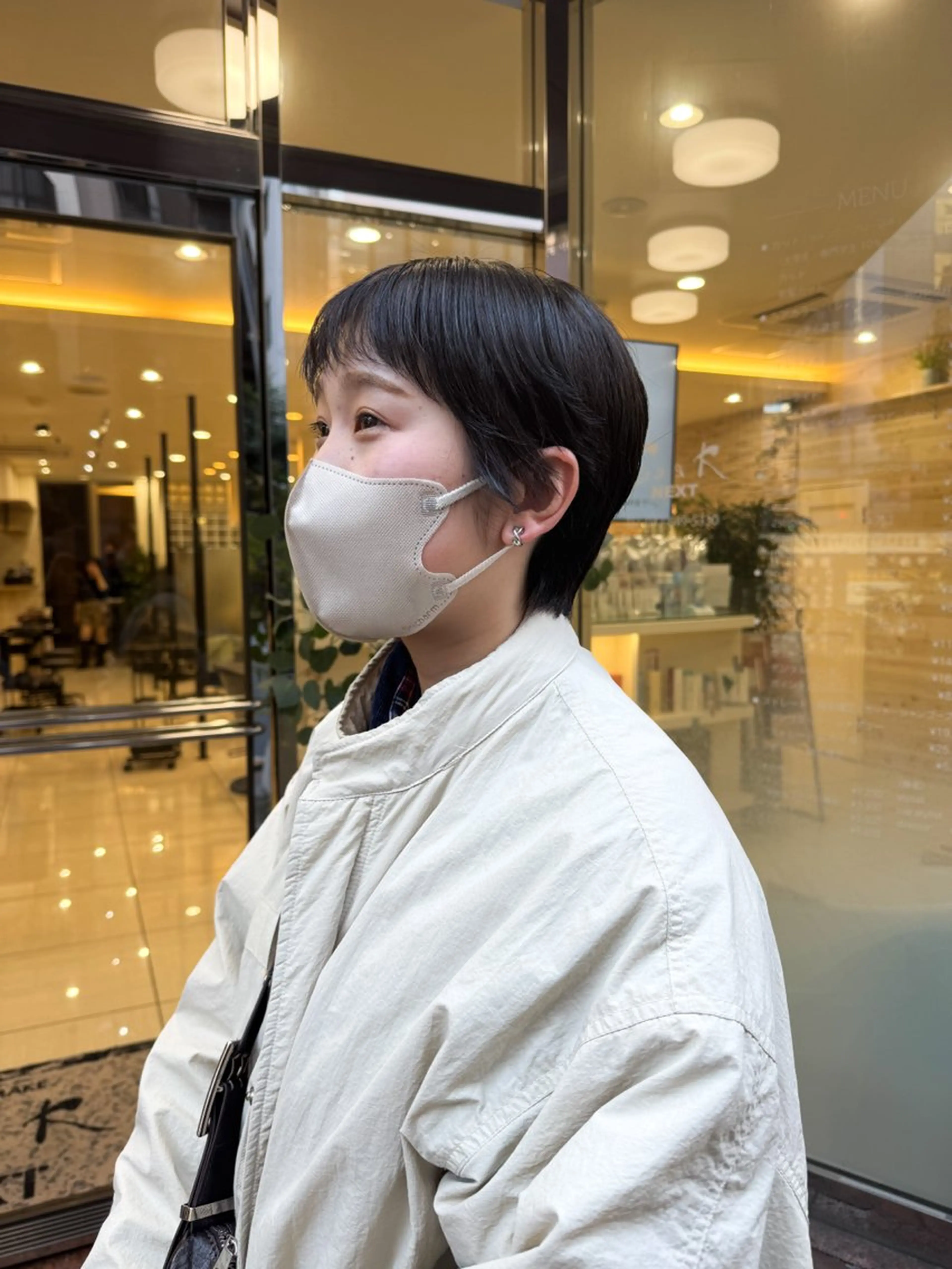 ショート カラー ショートヘア カット ヘアカラー Seeknext // Rukaのヘアスタイル