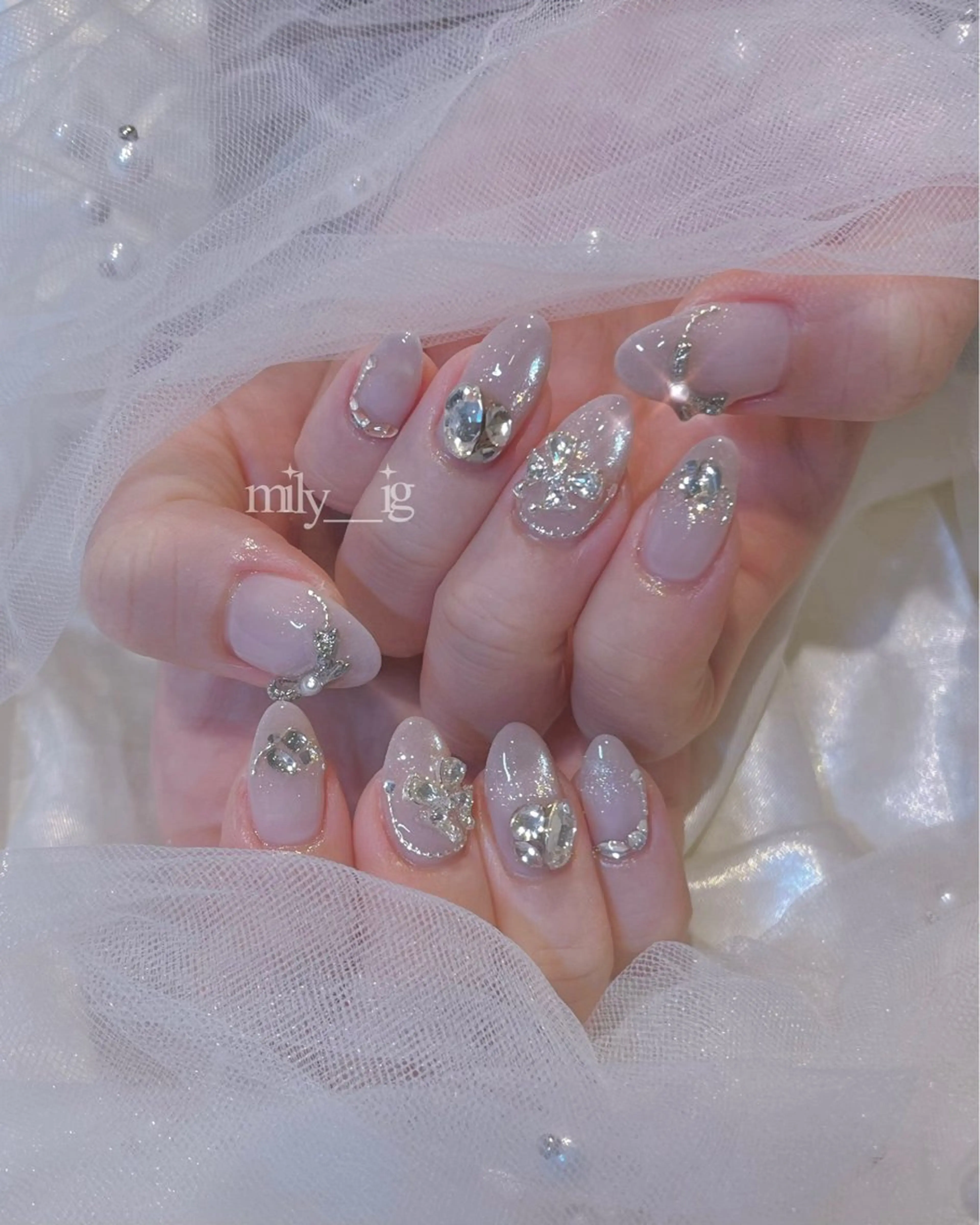 ネイル mily_harajuku所属・韓国ネイル☁️ haruna🌛のネイルデザイン