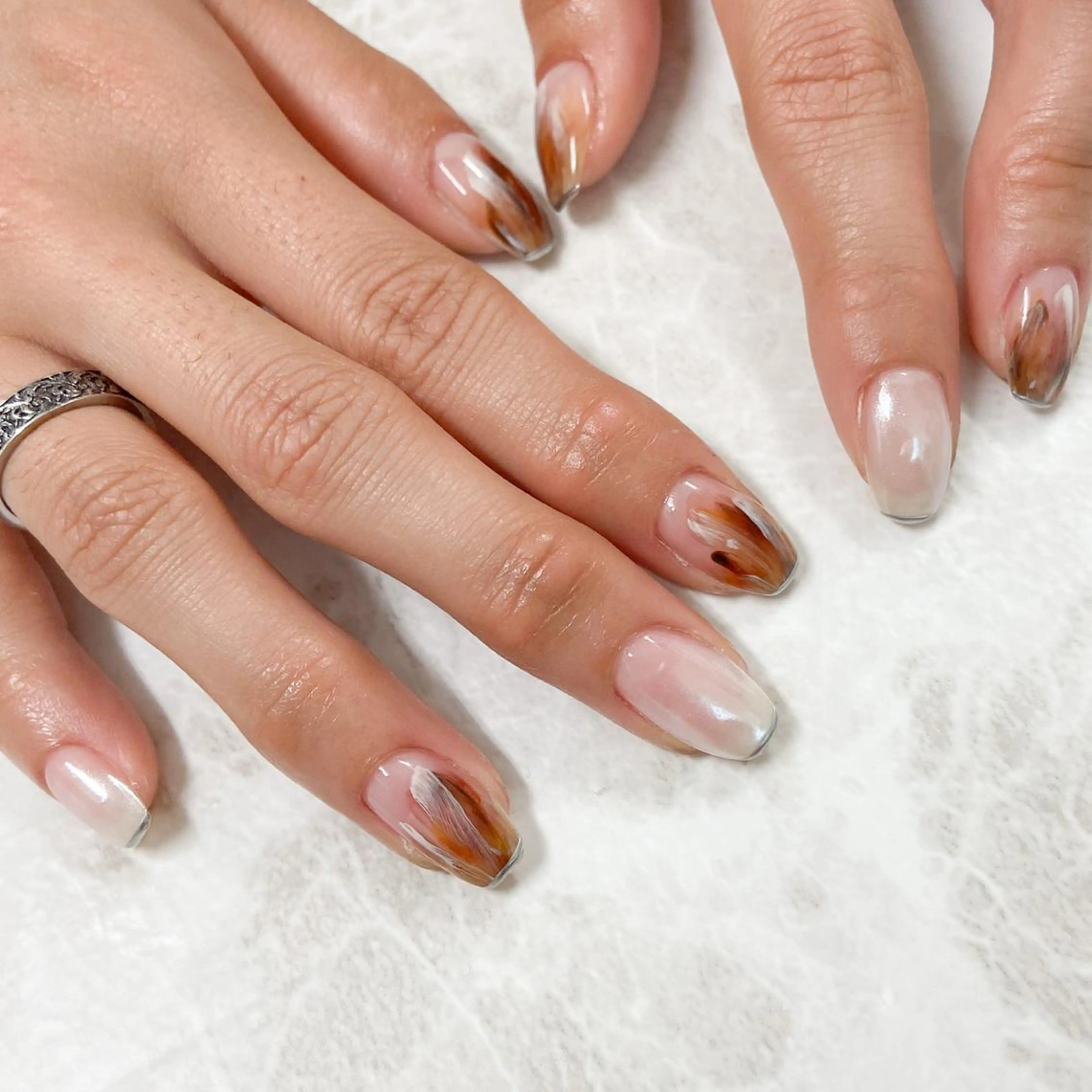 ネイル 黒沢 直子のネイルデザイン