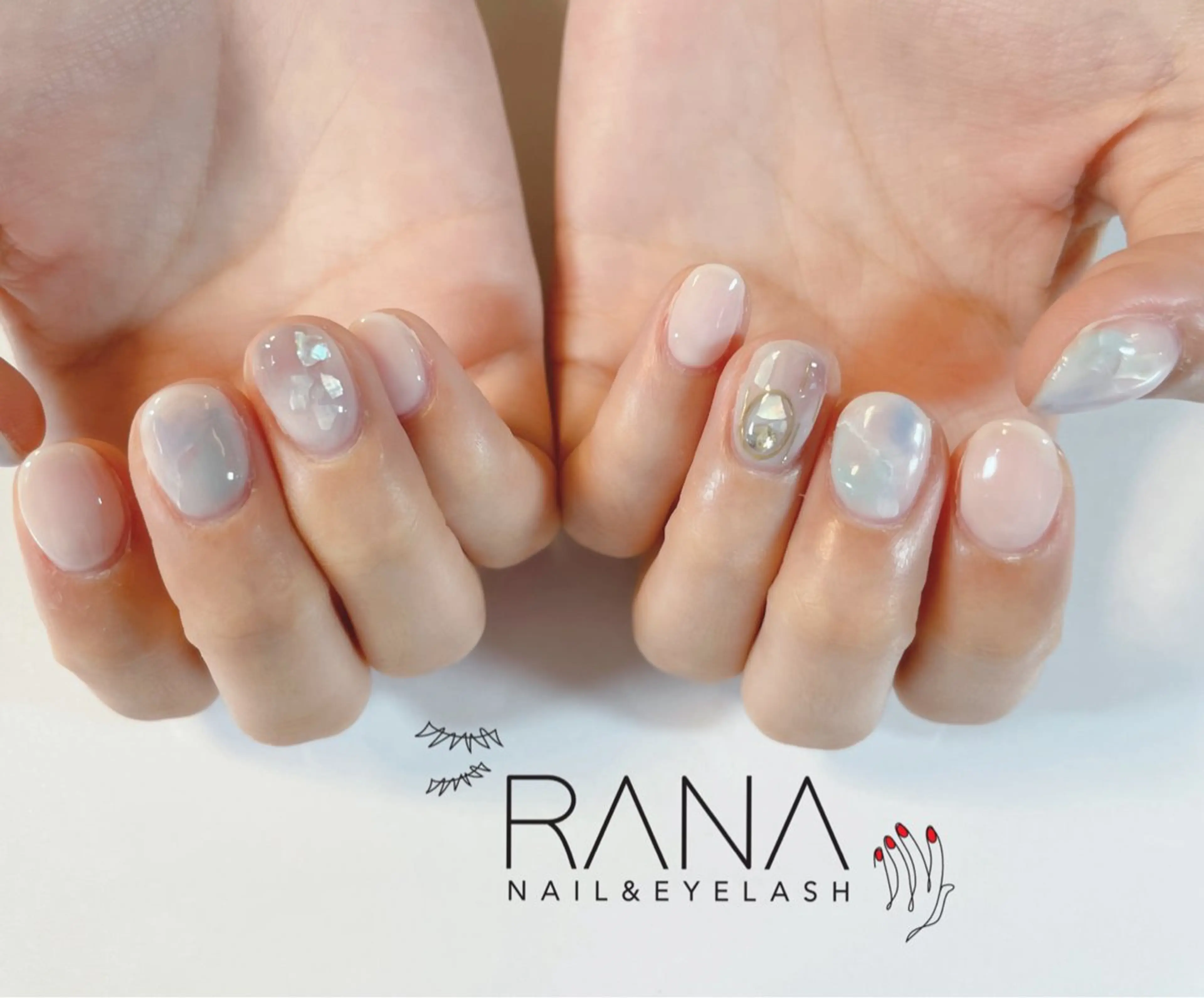 ネイル Nail eyelash Rana所属・Konno🕊️ 【Rana】のネイルデザイン
