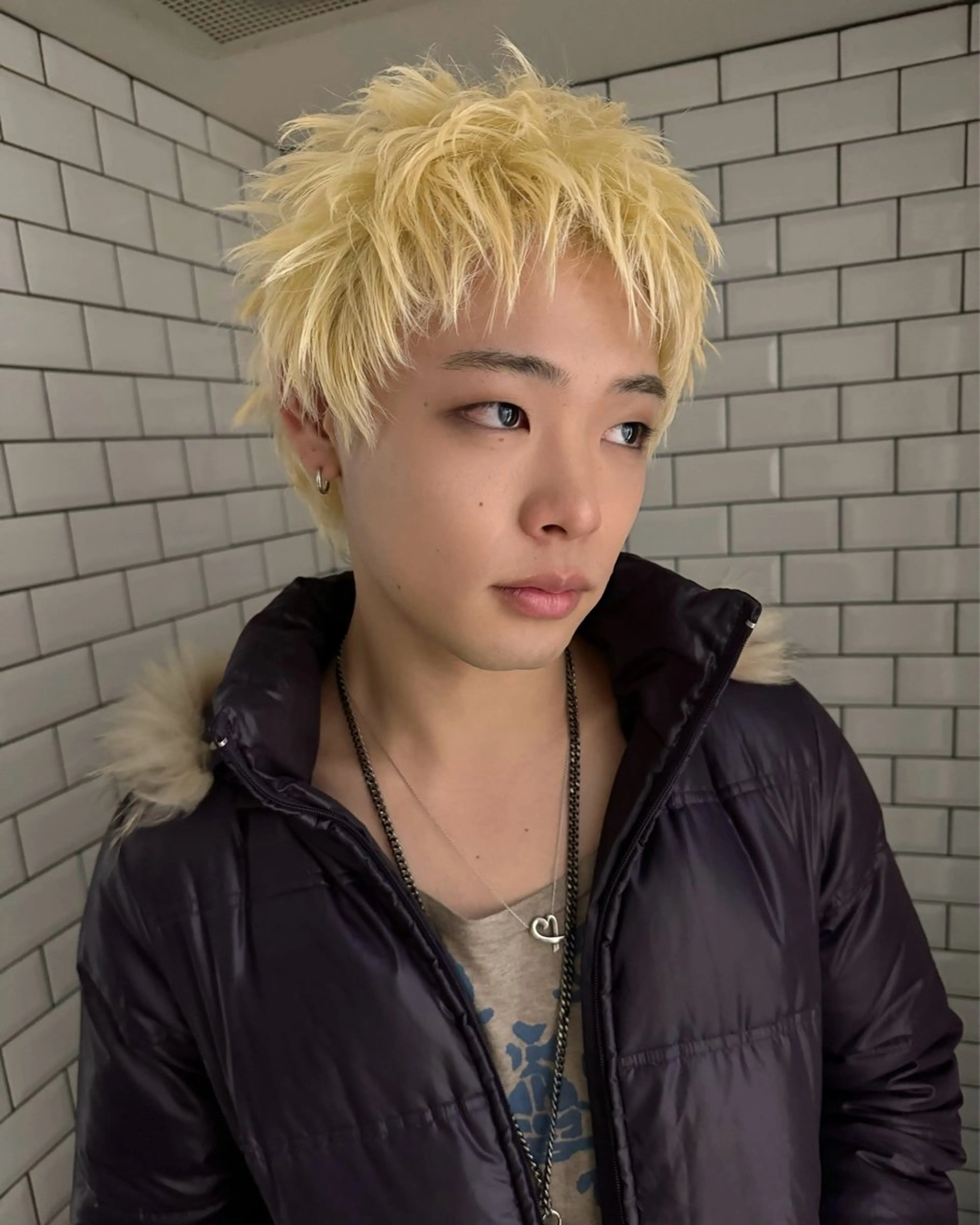 ショート カラー こだわりハイトーン/ ケアブリーチ/岸のヘアスタイル