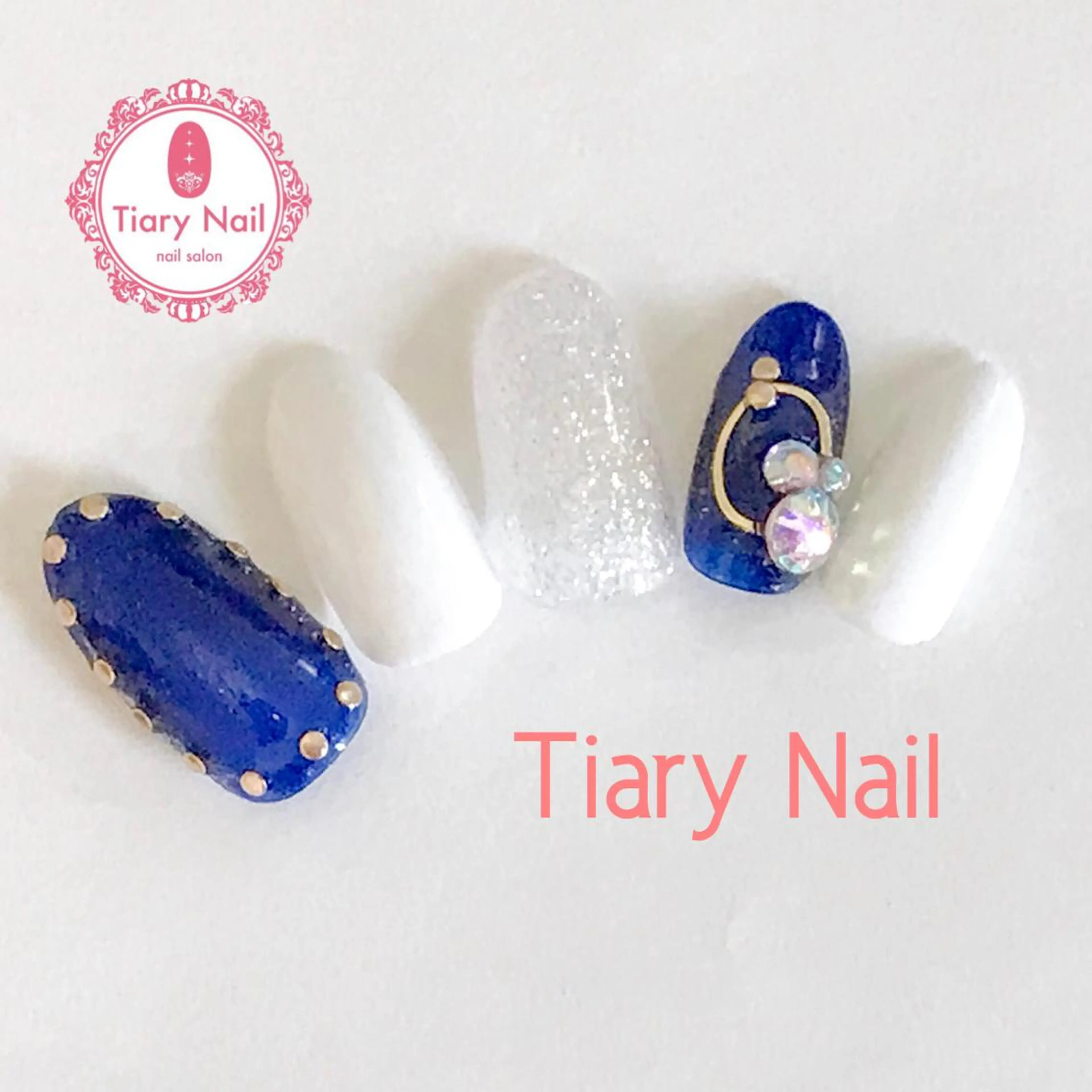 ネイル ハンドネイル 💗🪽Tiary Nail🪽💗のネイルデザイン