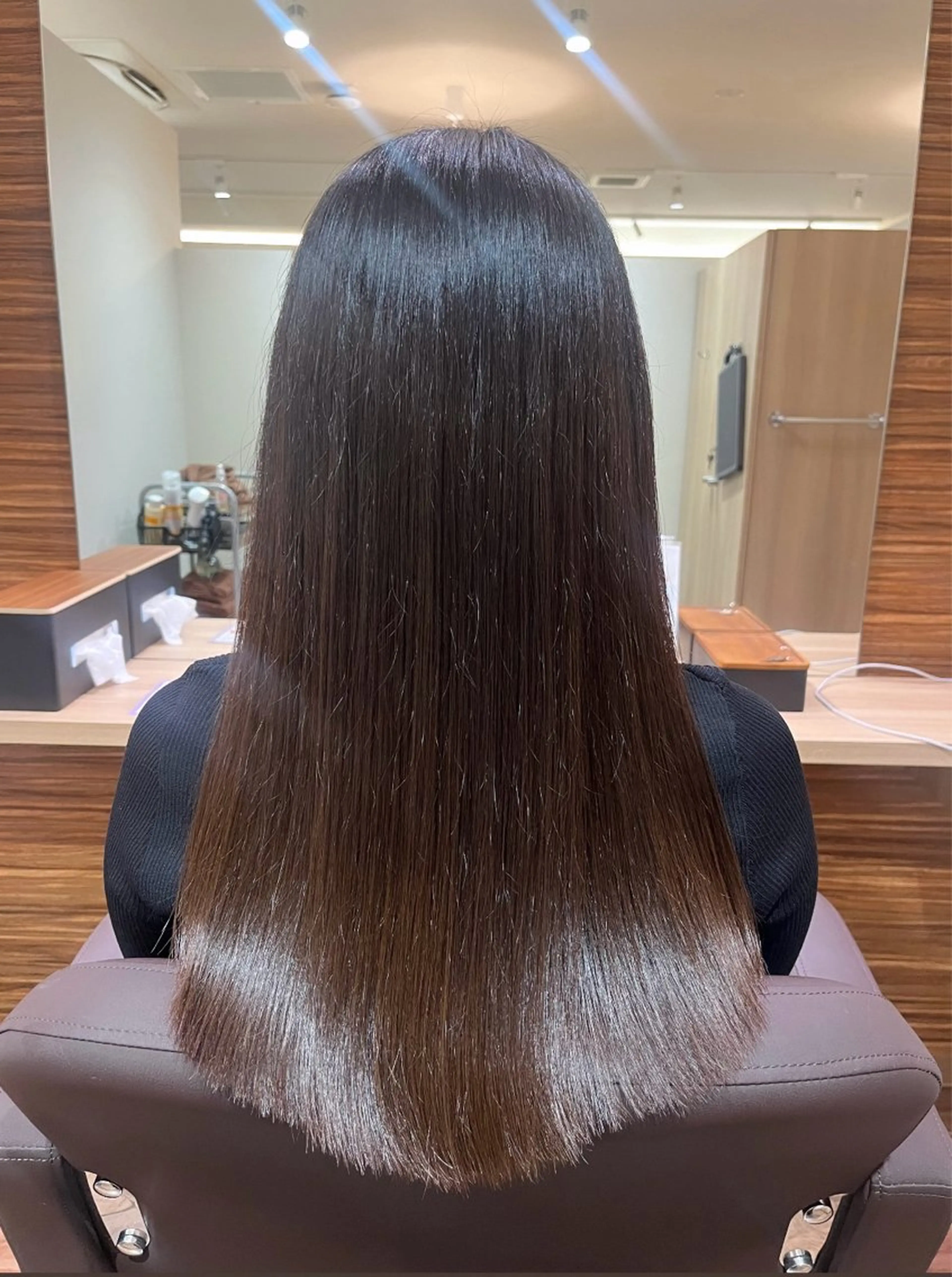 ロング カラー 久保田 あやねのヘアスタイル