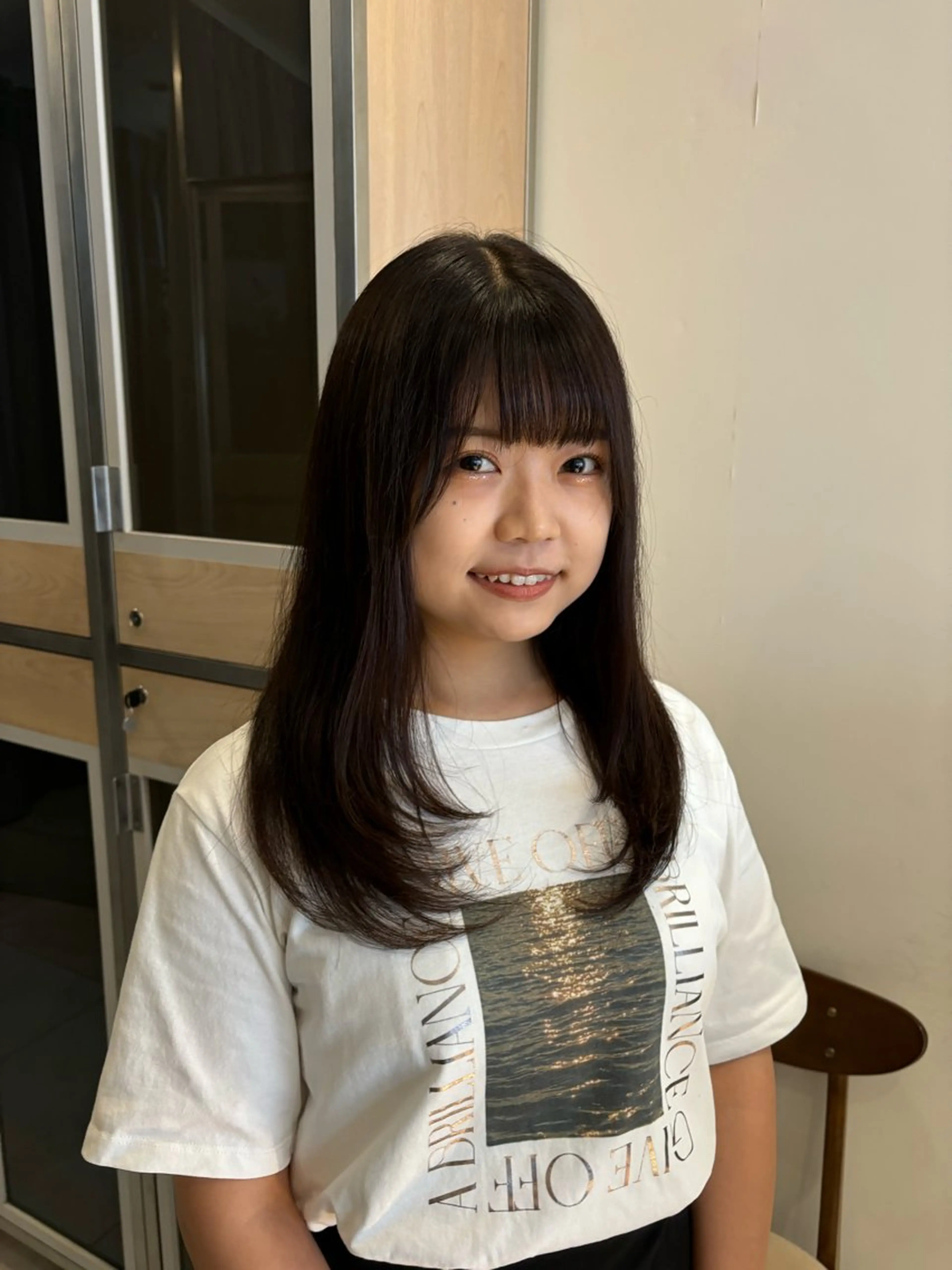 ロング カラー ヘアアレンジ ブラウンカラー レイヤーカット カット ヘアカラー ヘアセット 艶髪/レイヤーカット 🐣misakiのヘアスタイル