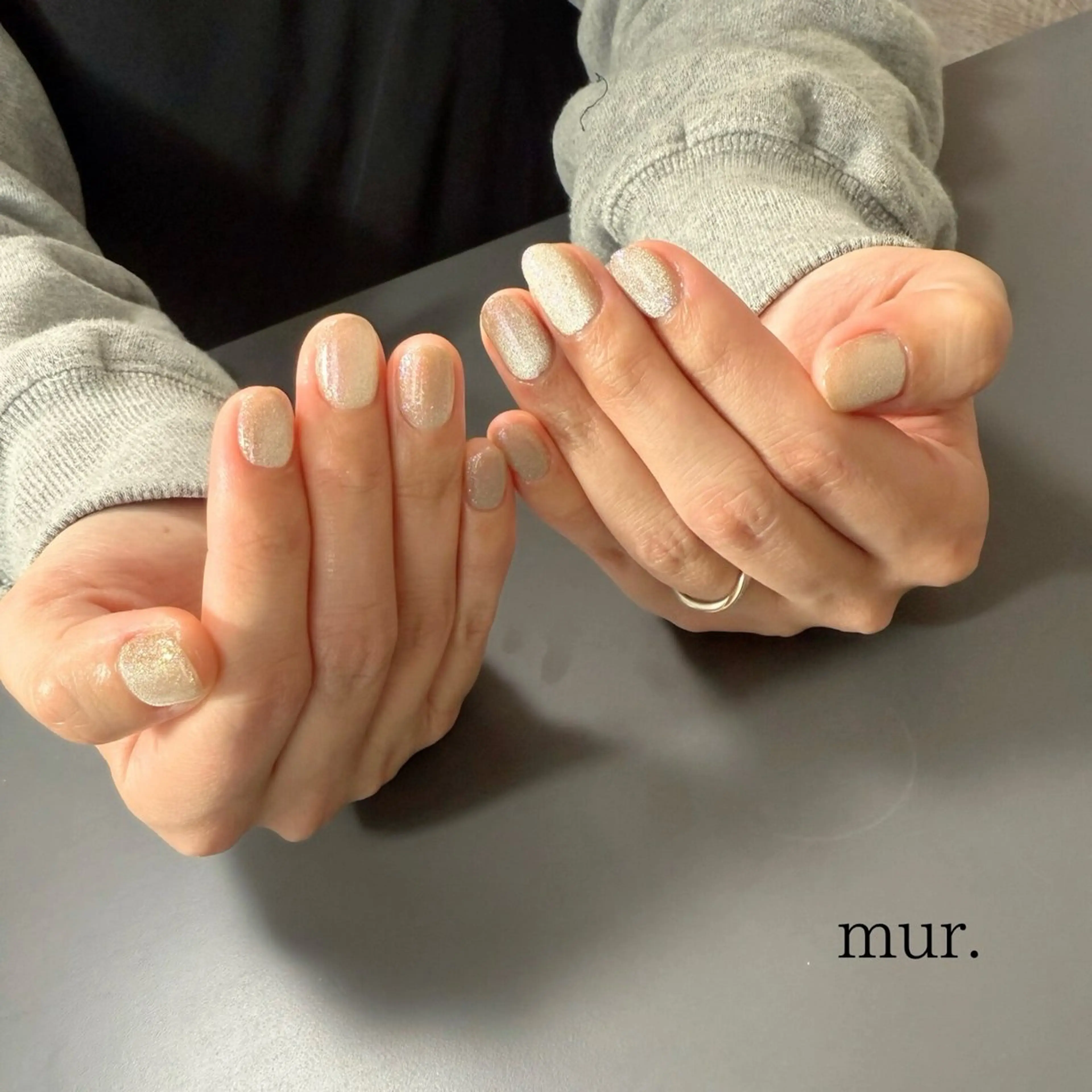 ネイル マグネットネイル nail salon　mur.所属・mur. harukaのネイルデザイン