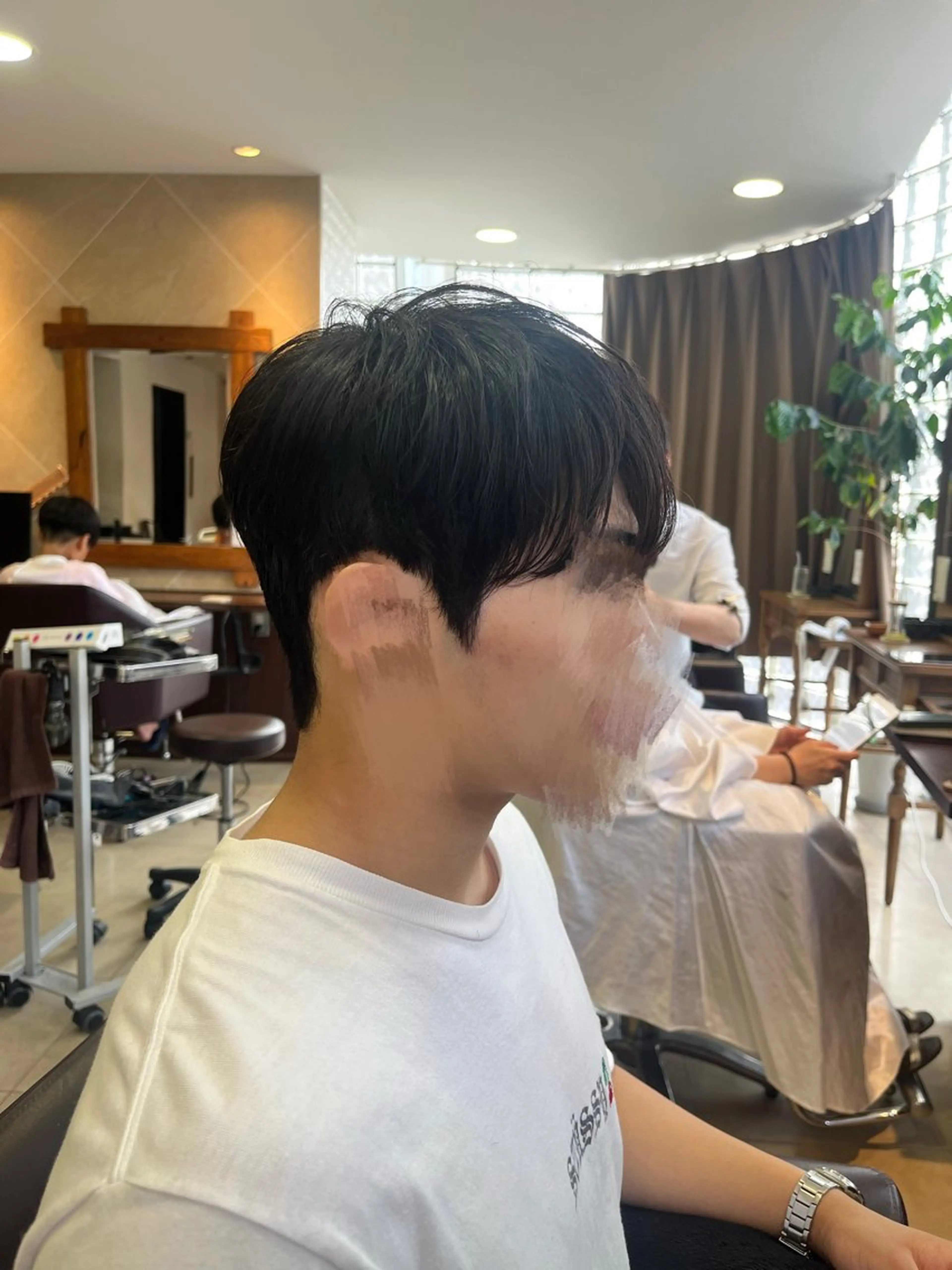 パーマ メンズ ダウンパーマ メンズ韓国風 メンズパーマ カット パーマ トリートメント カットが上手い 💇‍♂🌸サク🌸のヘアスタイル