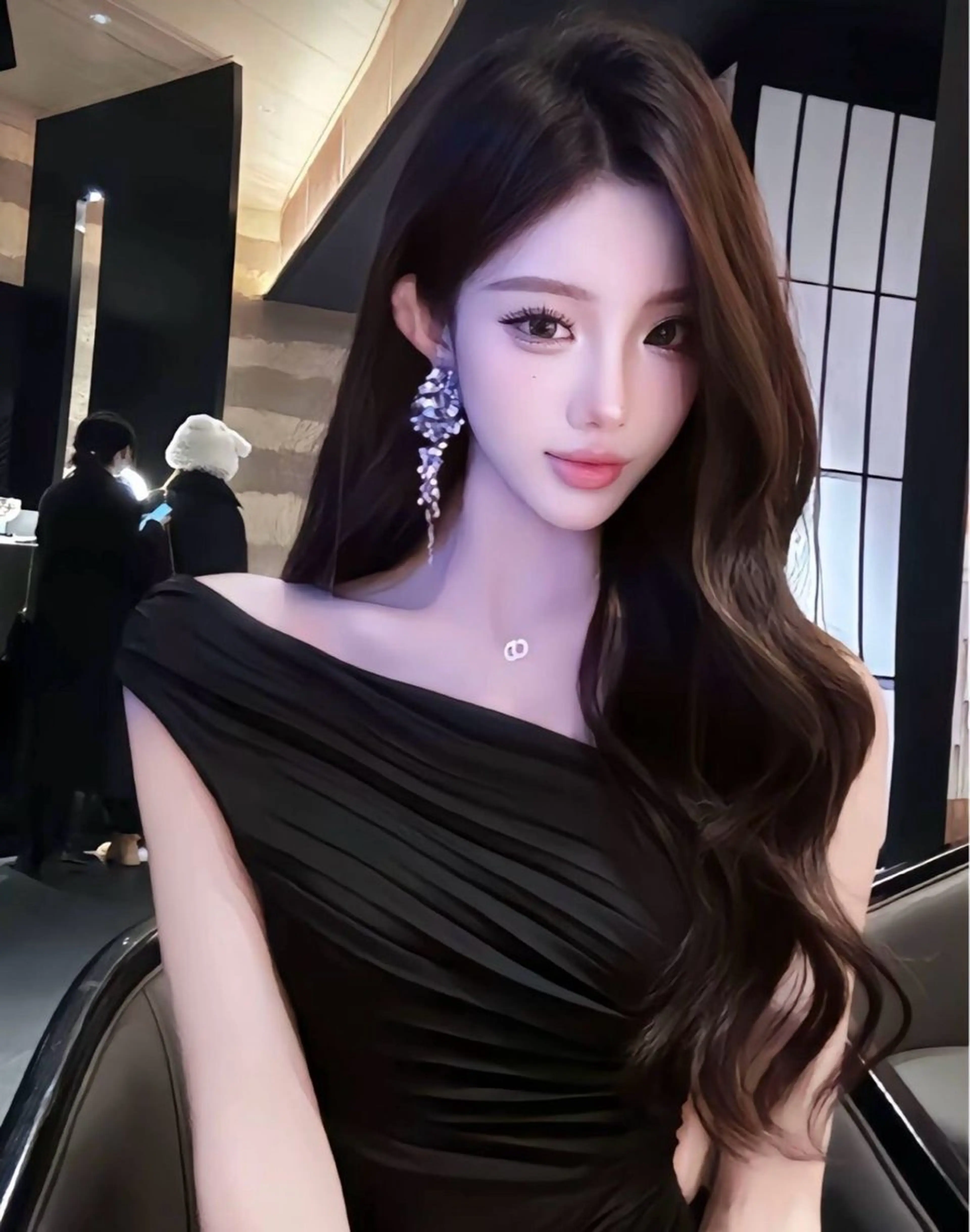 ロング カラー カット ヘアカラー トリートメント 中韓🇨🇳🇰🇷 🤍TAKAHIROのヘアスタイル