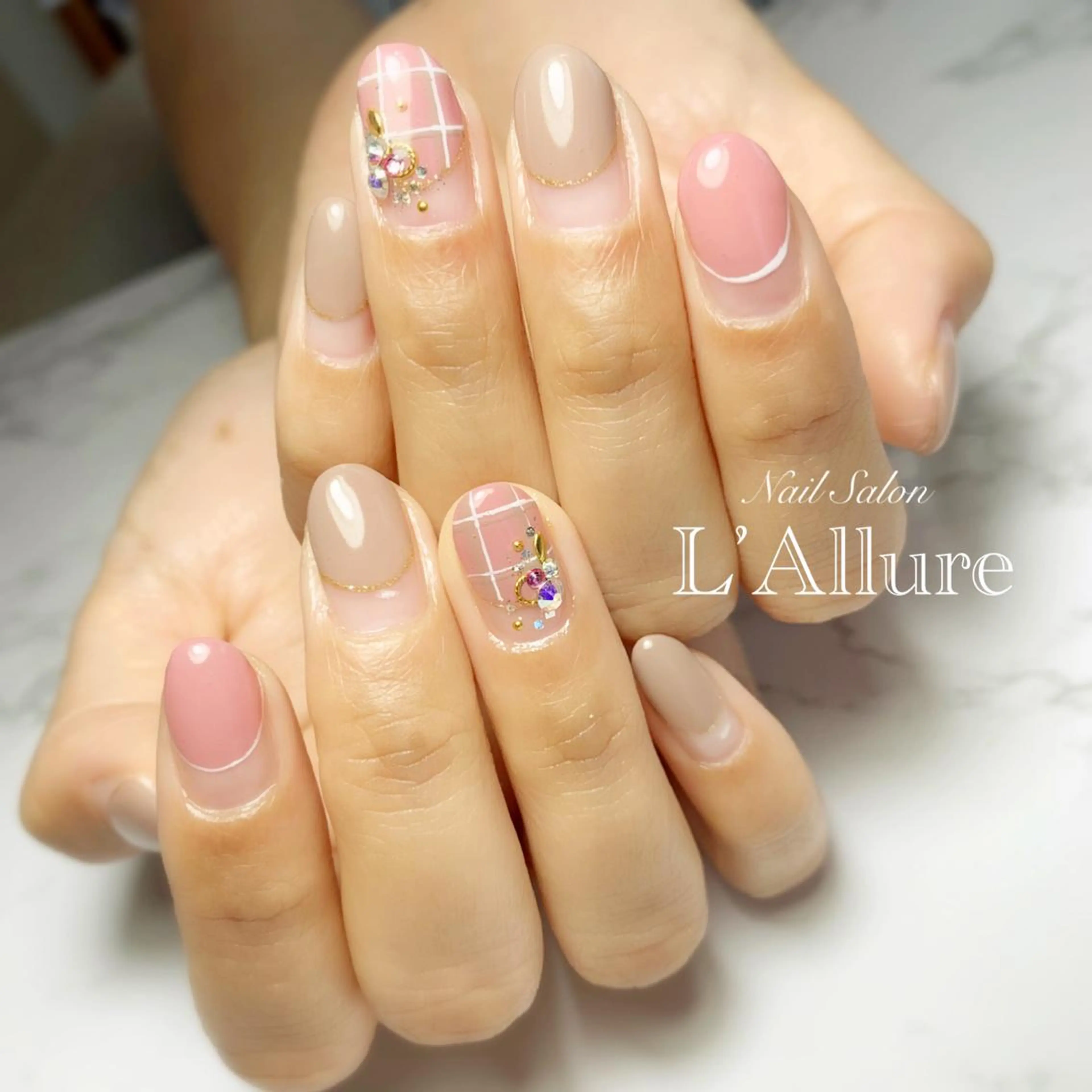 ネイル ハンドネイル Nail Salon L’Allureのネイルデザイン