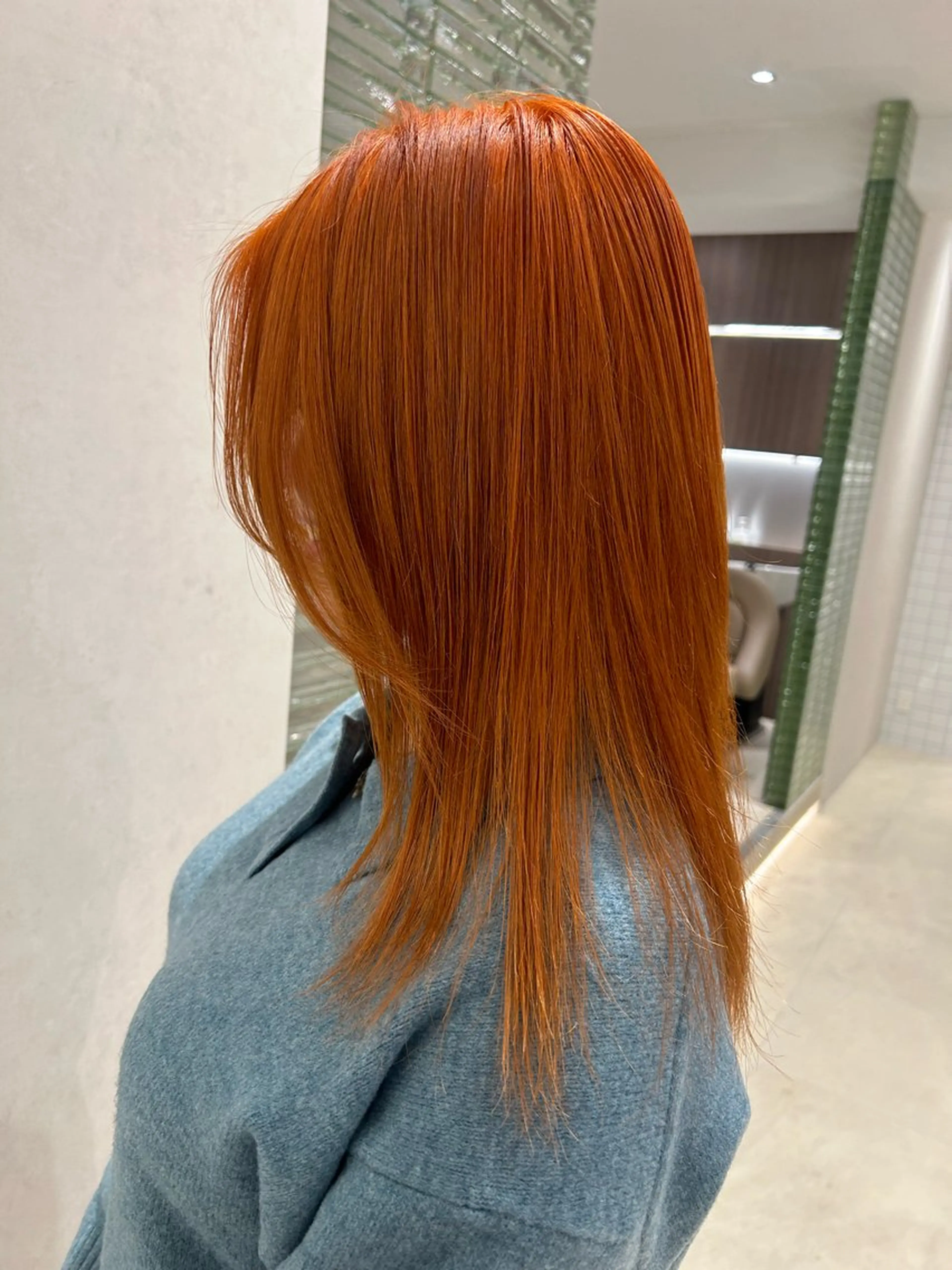 ロング カラー ヘアアレンジ メンズ Salowin原宿ash所属・‎透明感×艶髪 ‎🫒maki🎀のヘアスタイル