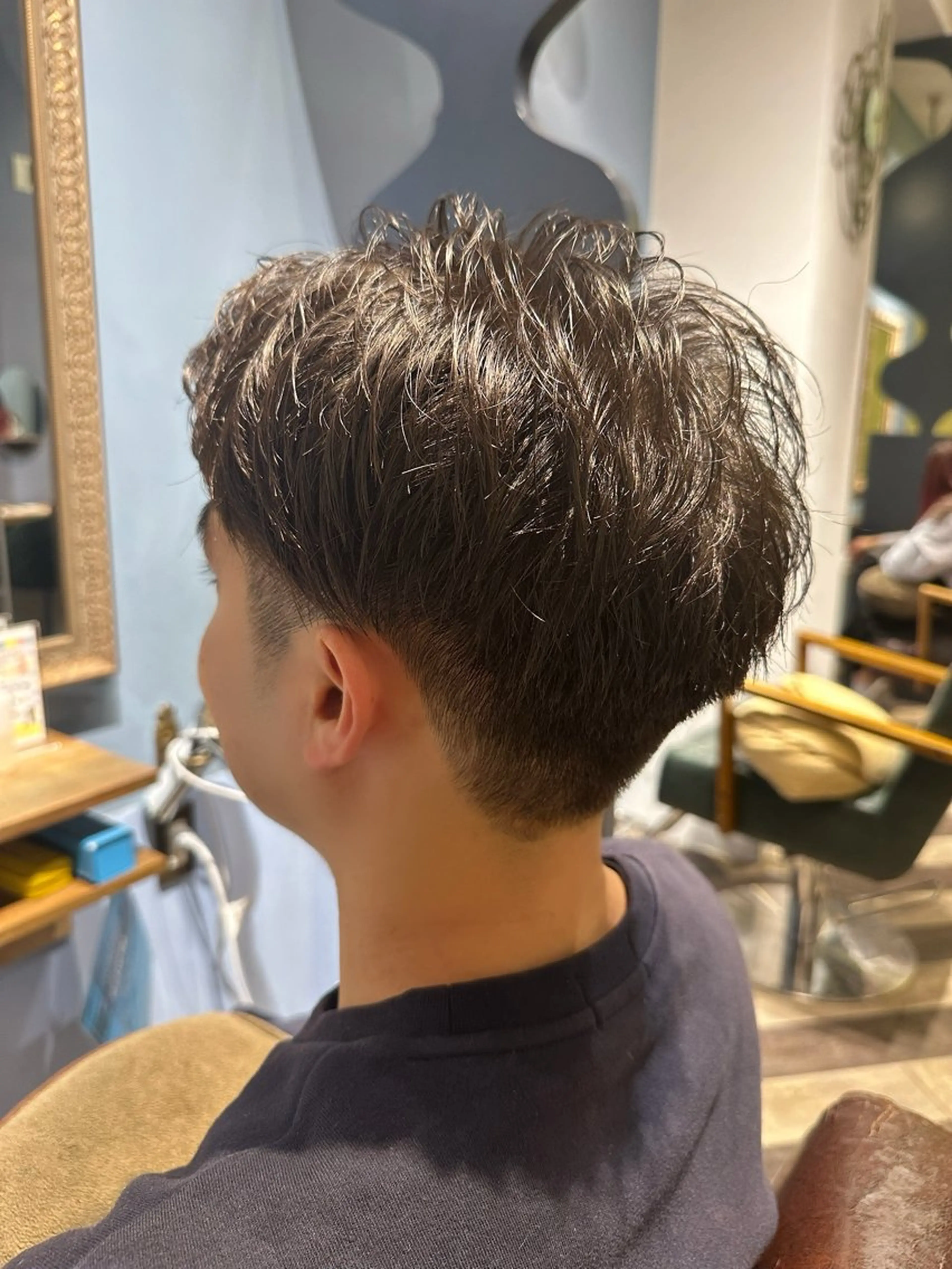 メンズデザインカット✂️👦🏻💙の写真