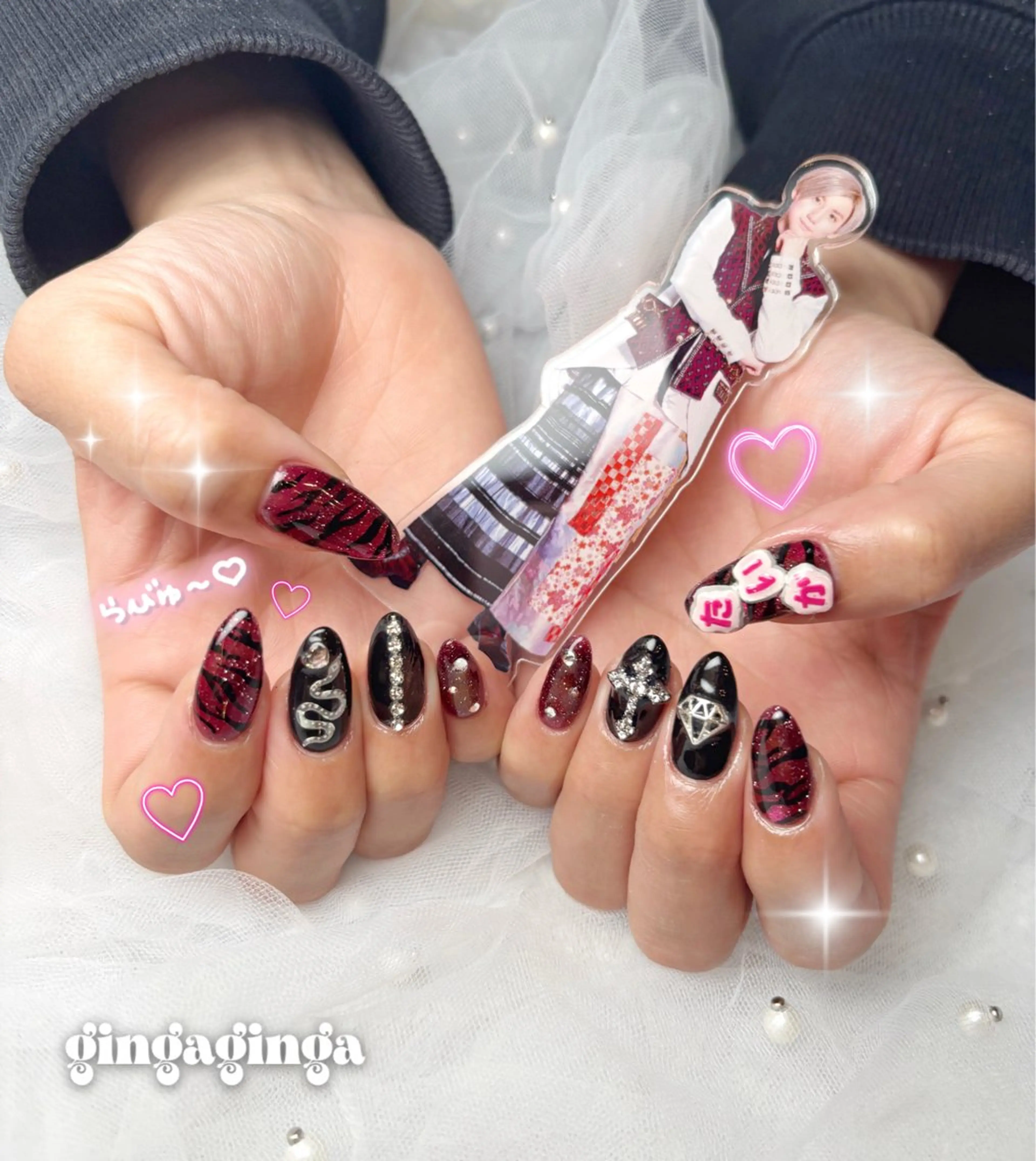 ショート watanabe miyuuのネイルデザイン