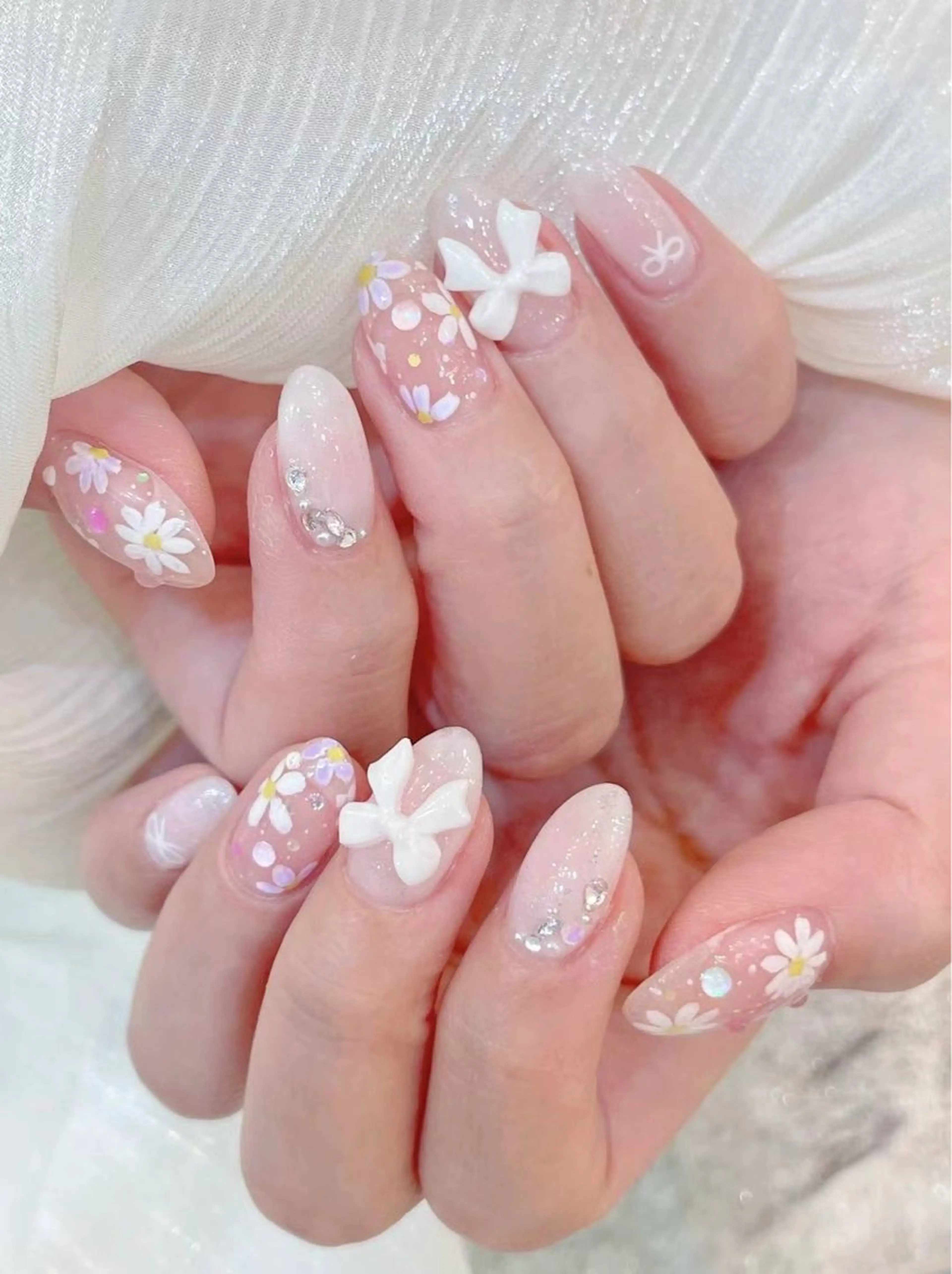 ネイル アートネイル フラワーネイル フットネイル ジェルネイル マグネットネイル Babarla Nailのネイルデザイン