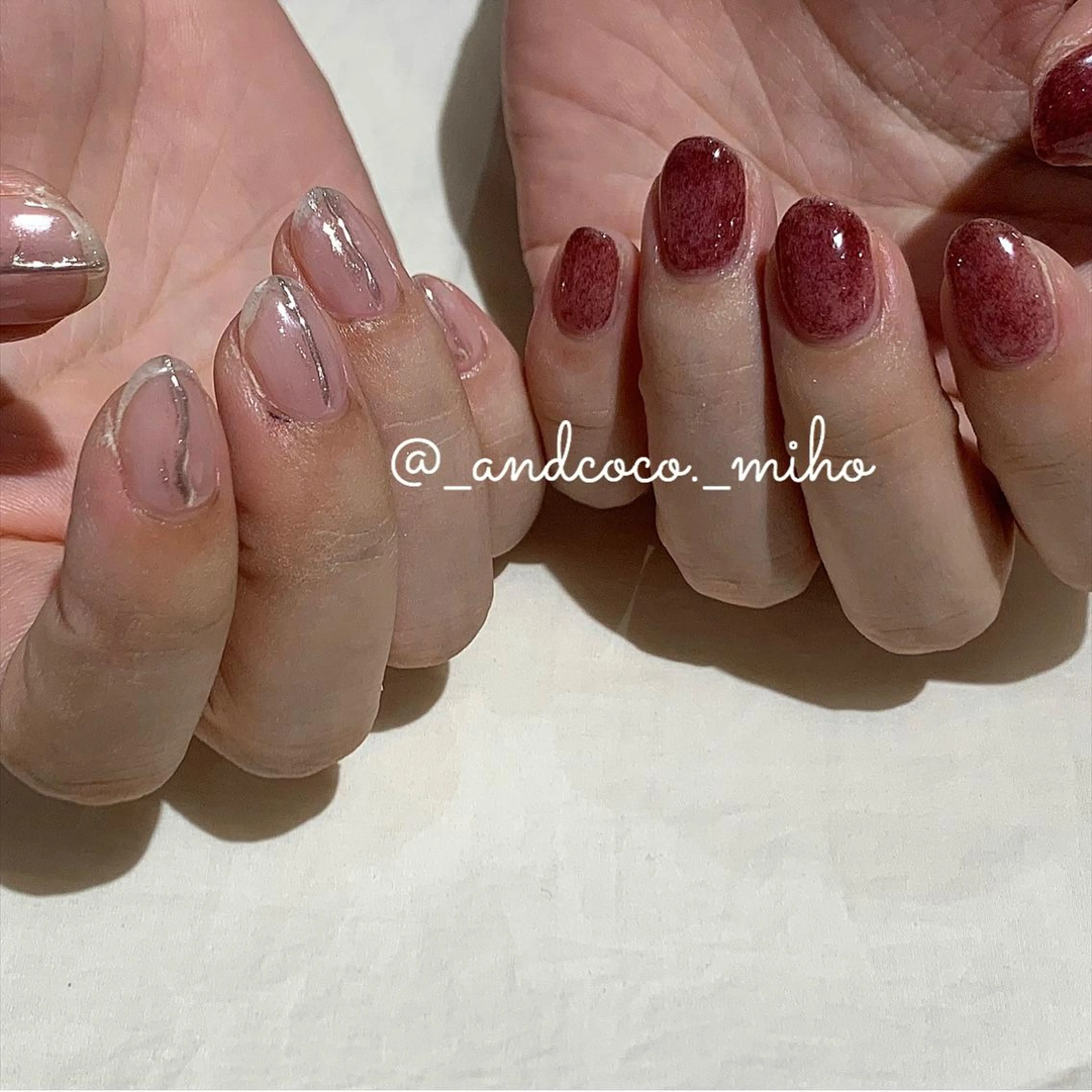ネイル ハンドネイル I'm Me.所属・Nailist〻 mihoのネイルデザイン