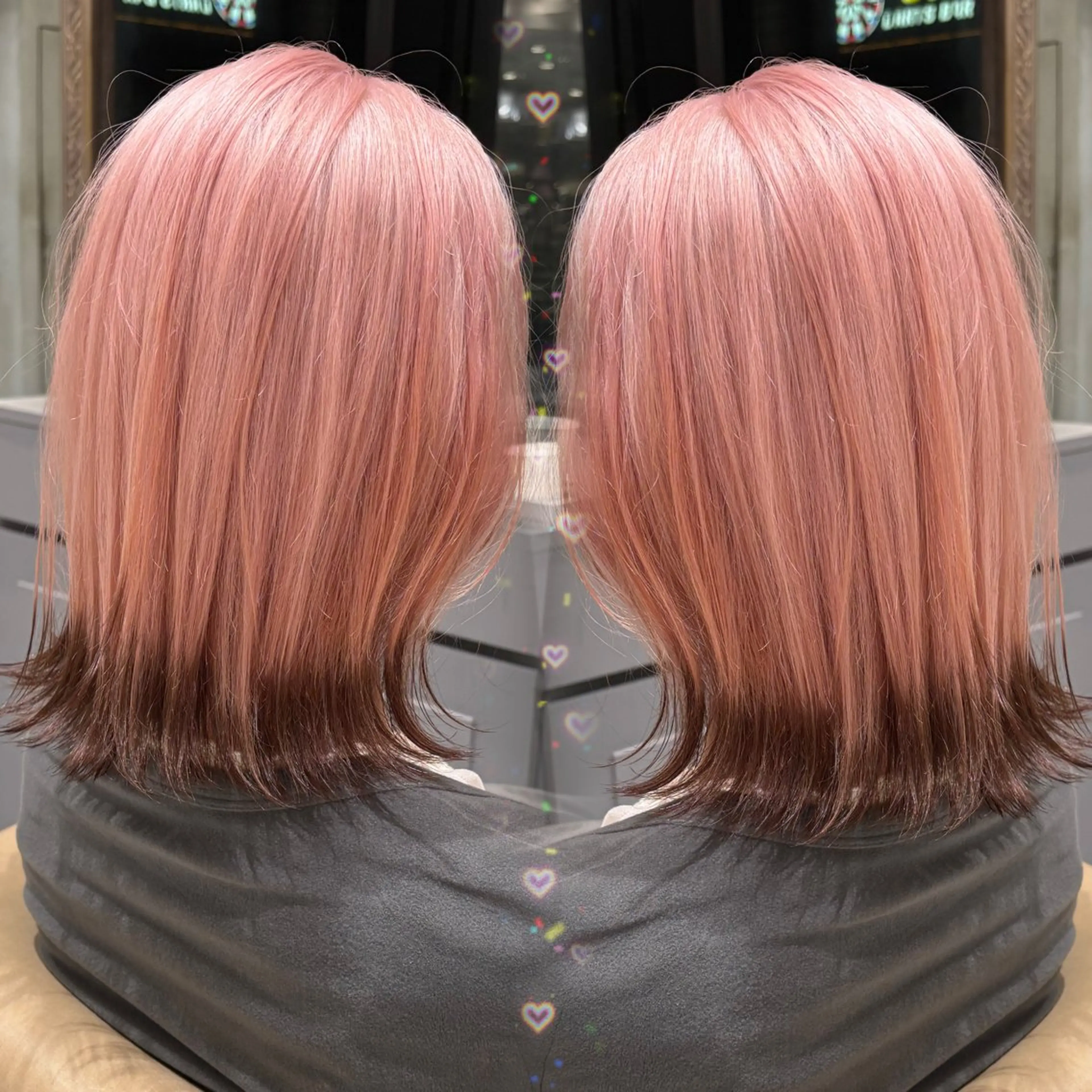 ミディアム カラー Ma cherie by Lond所属・ハイトーン/ ブリーチAikaのヘアスタイル