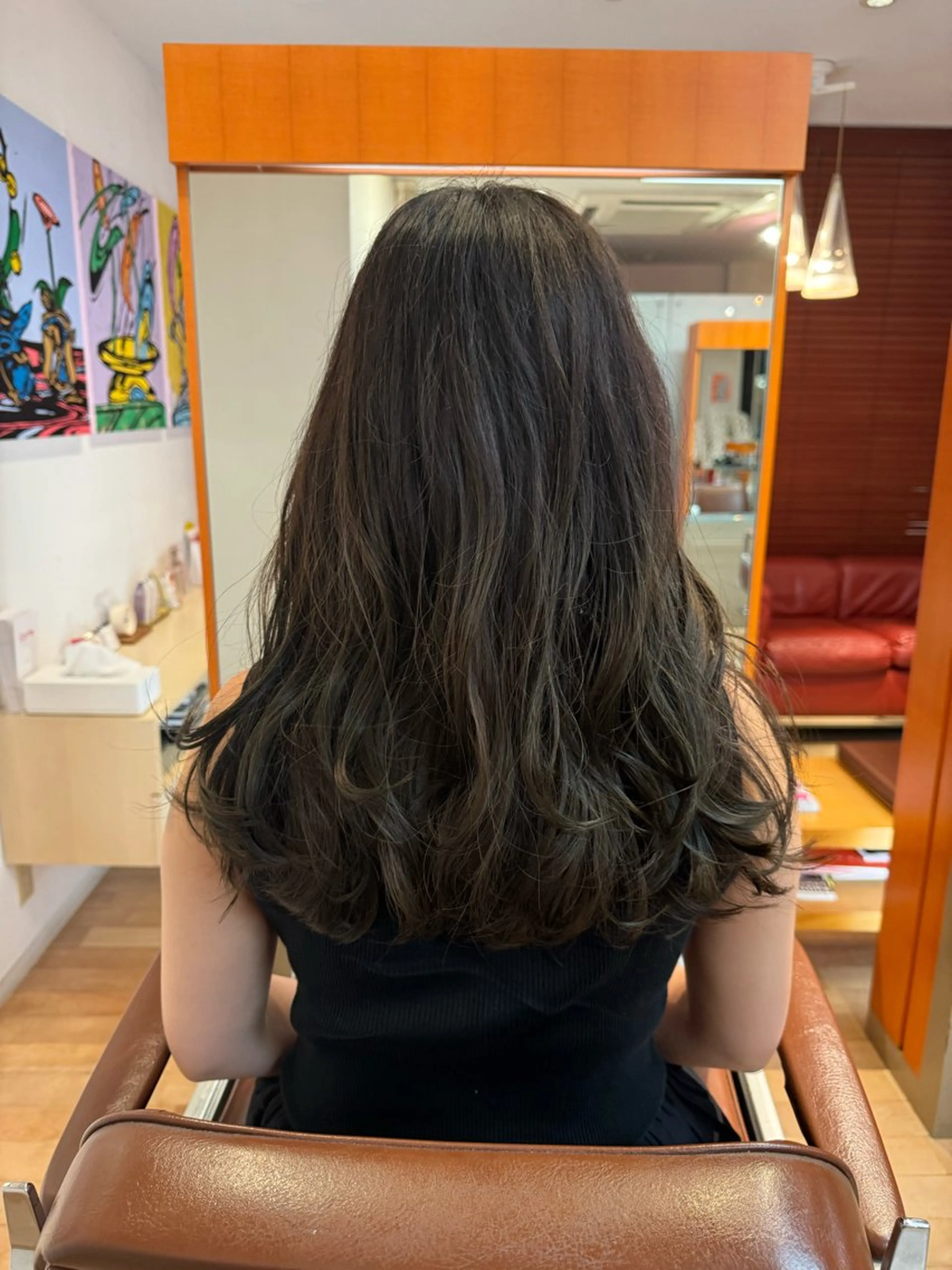 セミロング カラー Rucy's  鶴見店所属・松並 直のヘアスタイル