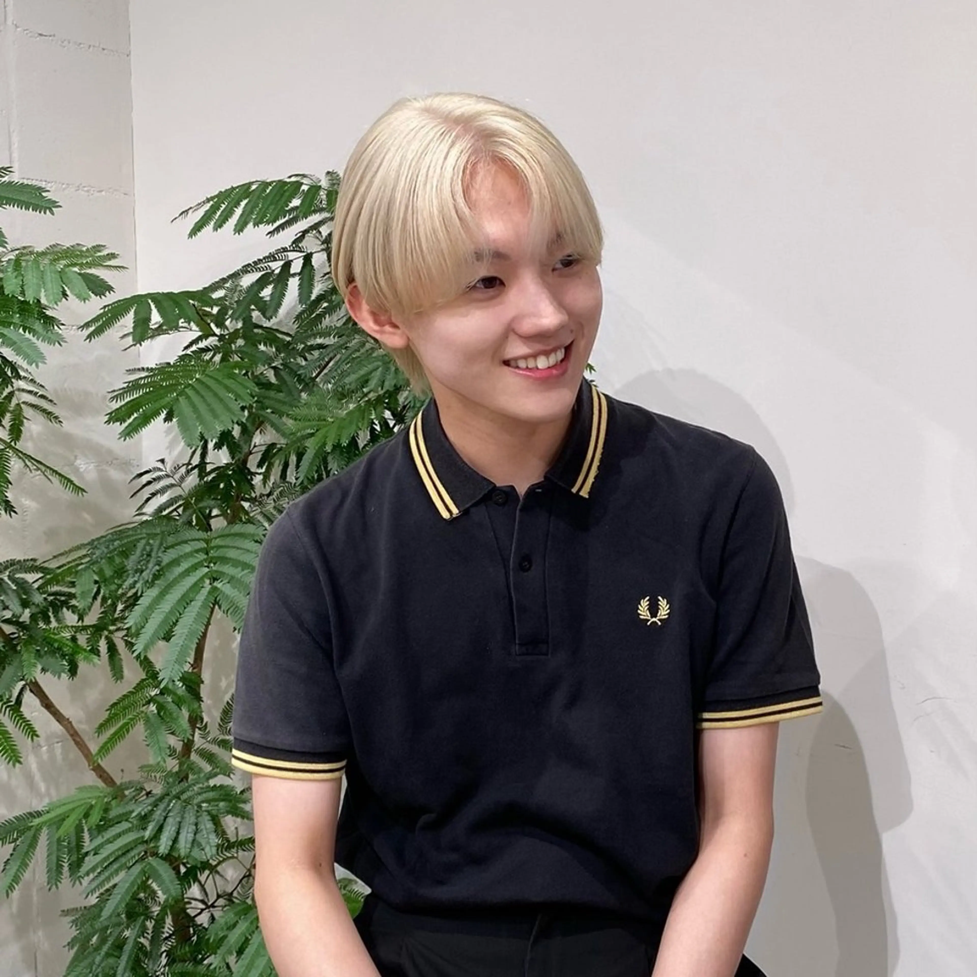 ショート カラー メンズ メンズブリーチ ブリーチ ブロンド ホワイトブロンド ヘアカラー ベージュ/暖色🧸 ハイトーン/ninaのヘアスタイル