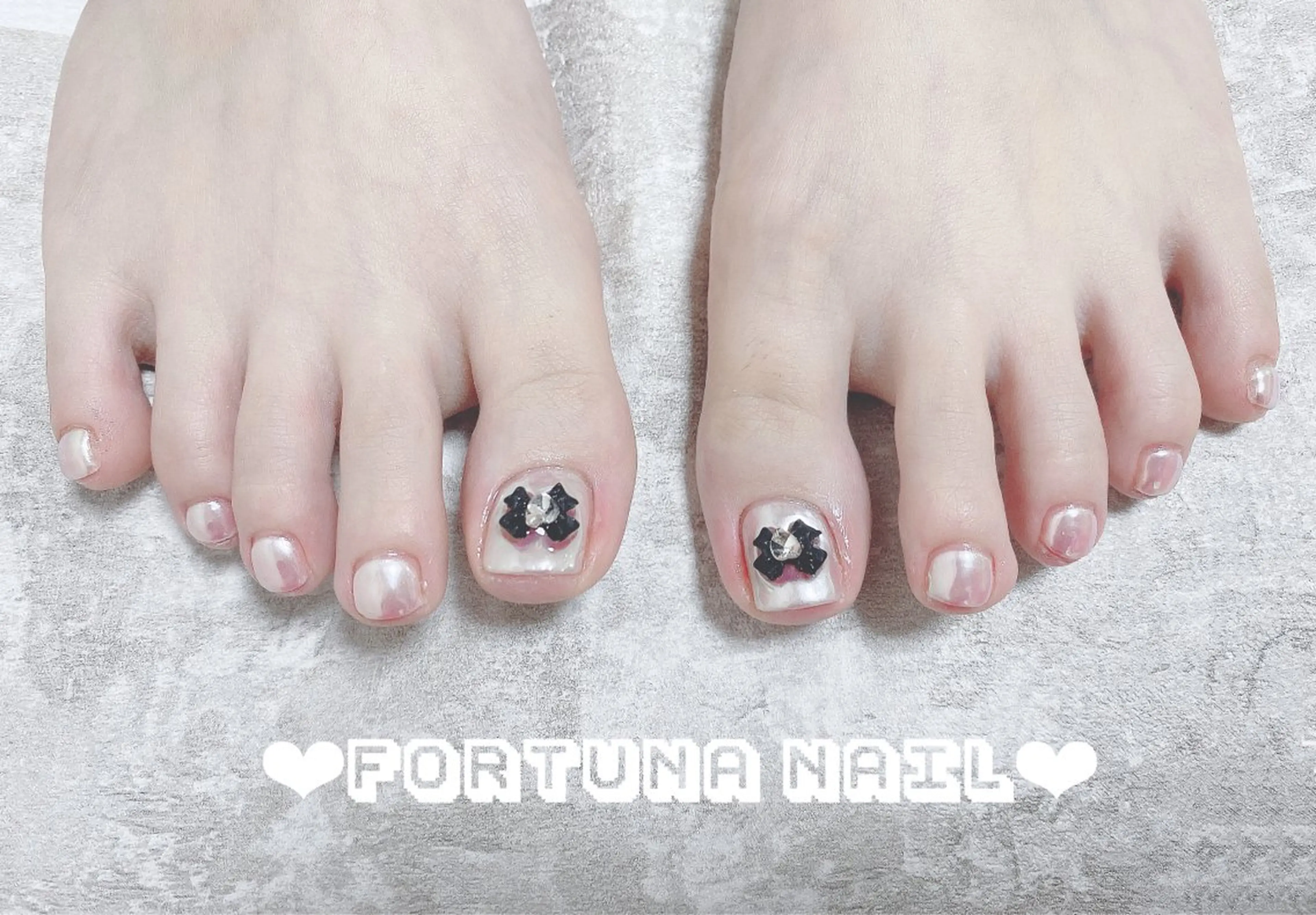 ネイル フットネイル Nail •Head スパFortunaのネイルデザイン