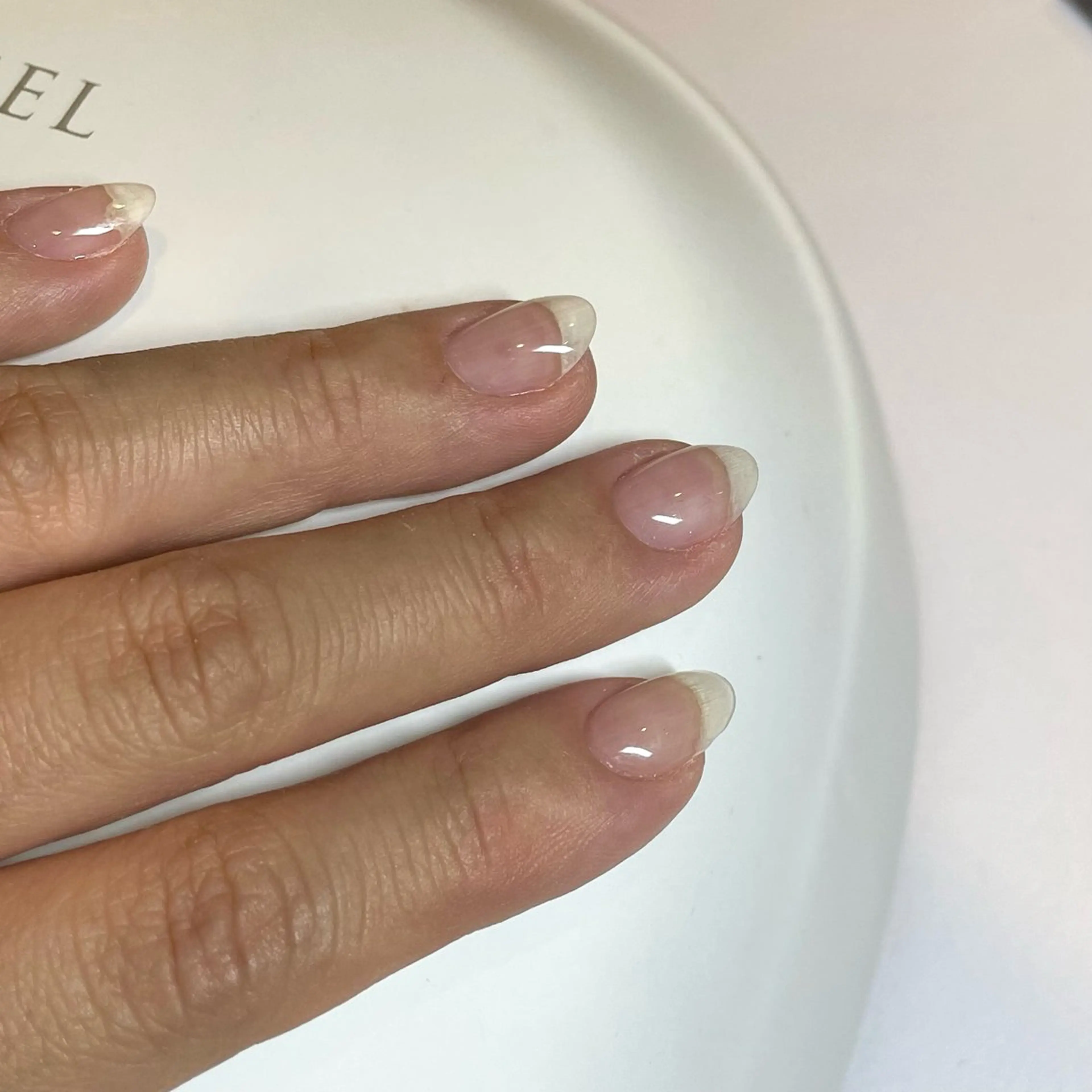 ネイル Nailsalon Repos.所属・Rika🌼 シンプル•マグネットのネイルデザイン