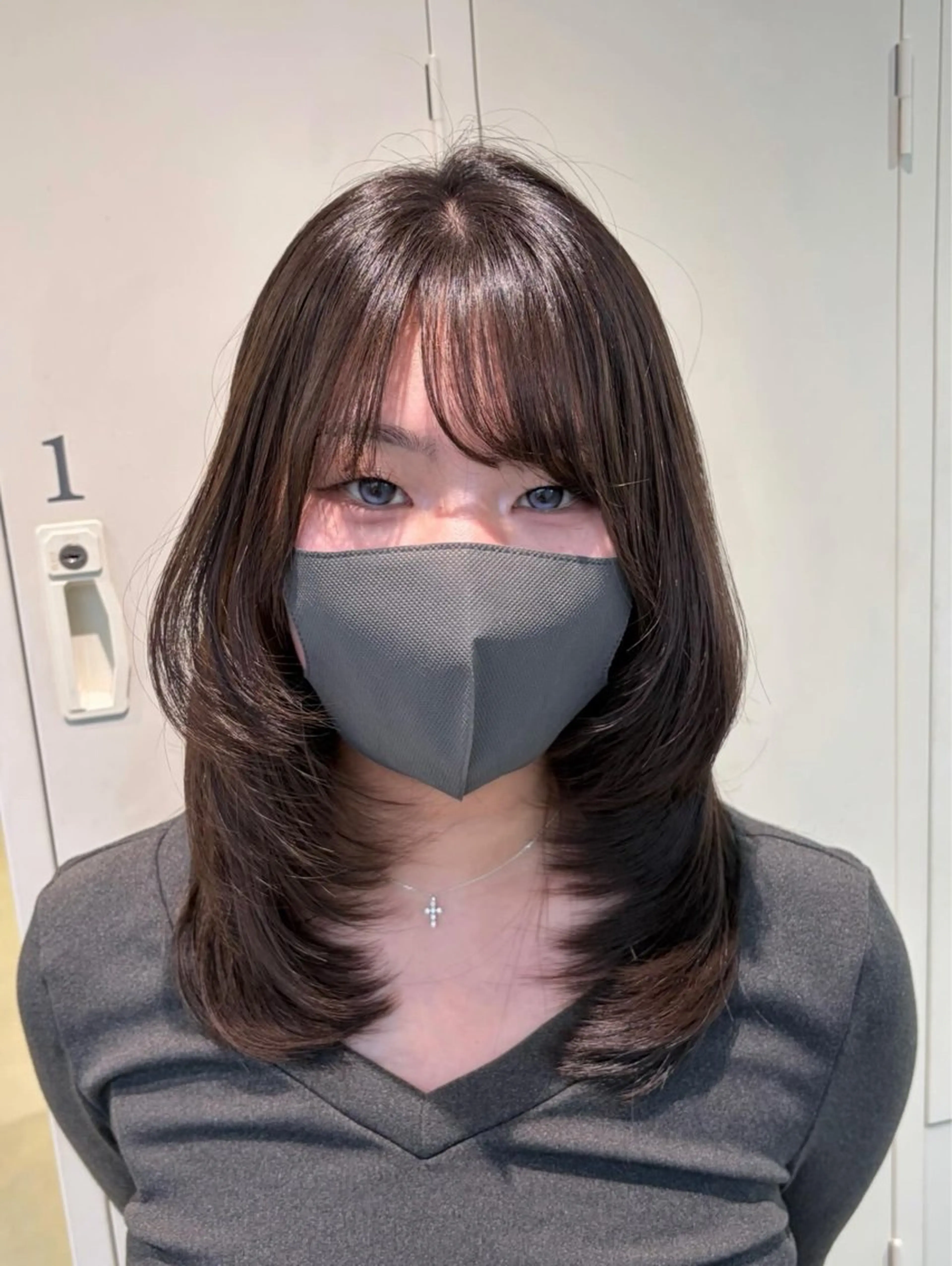 ミディアム カット トリートメント EIGHT /SHU🩶のヘアスタイル