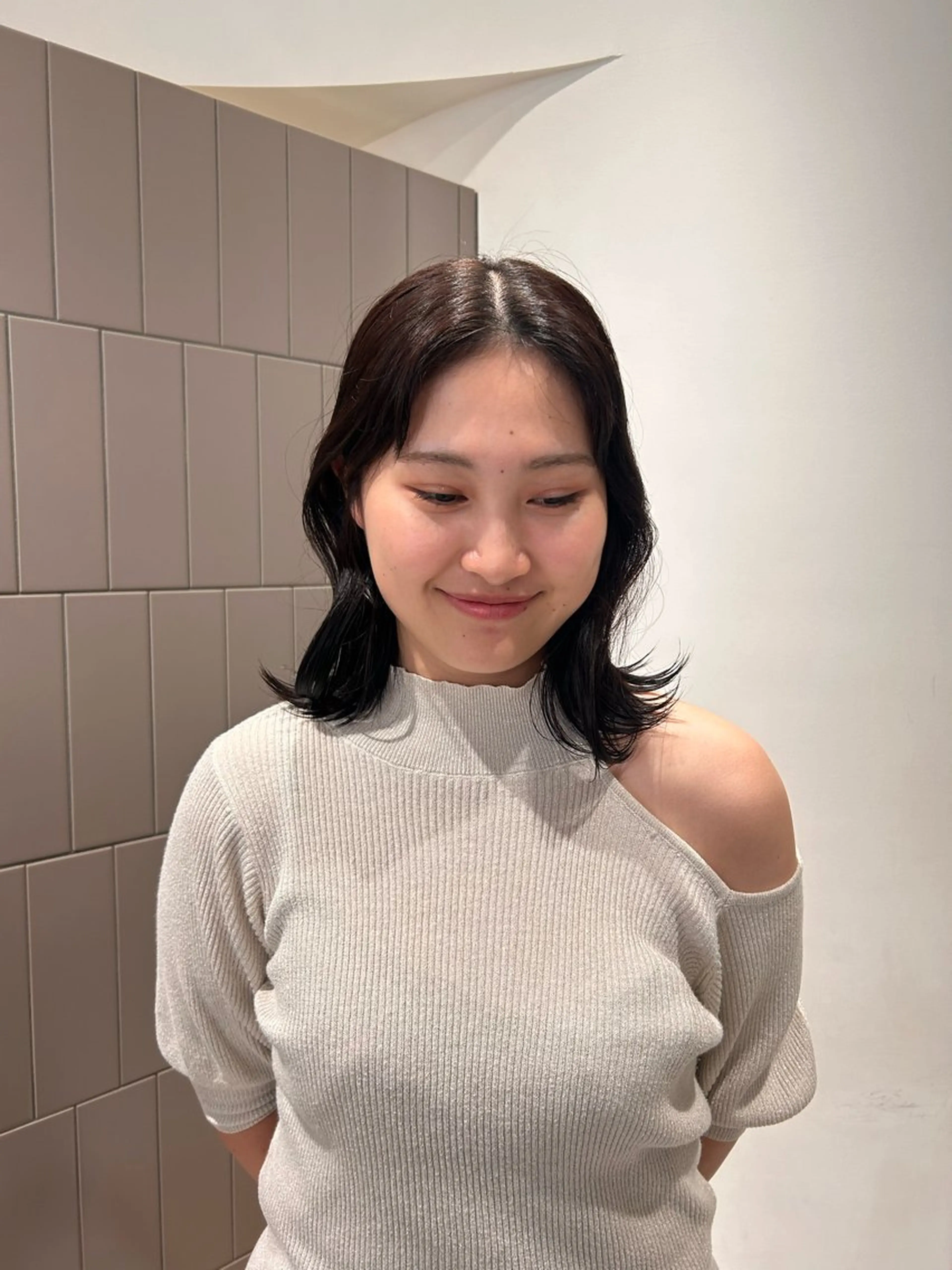 カラー ヘアカラー ナチュラル🌱透明感 カラー/はるあ️のヘアスタイル