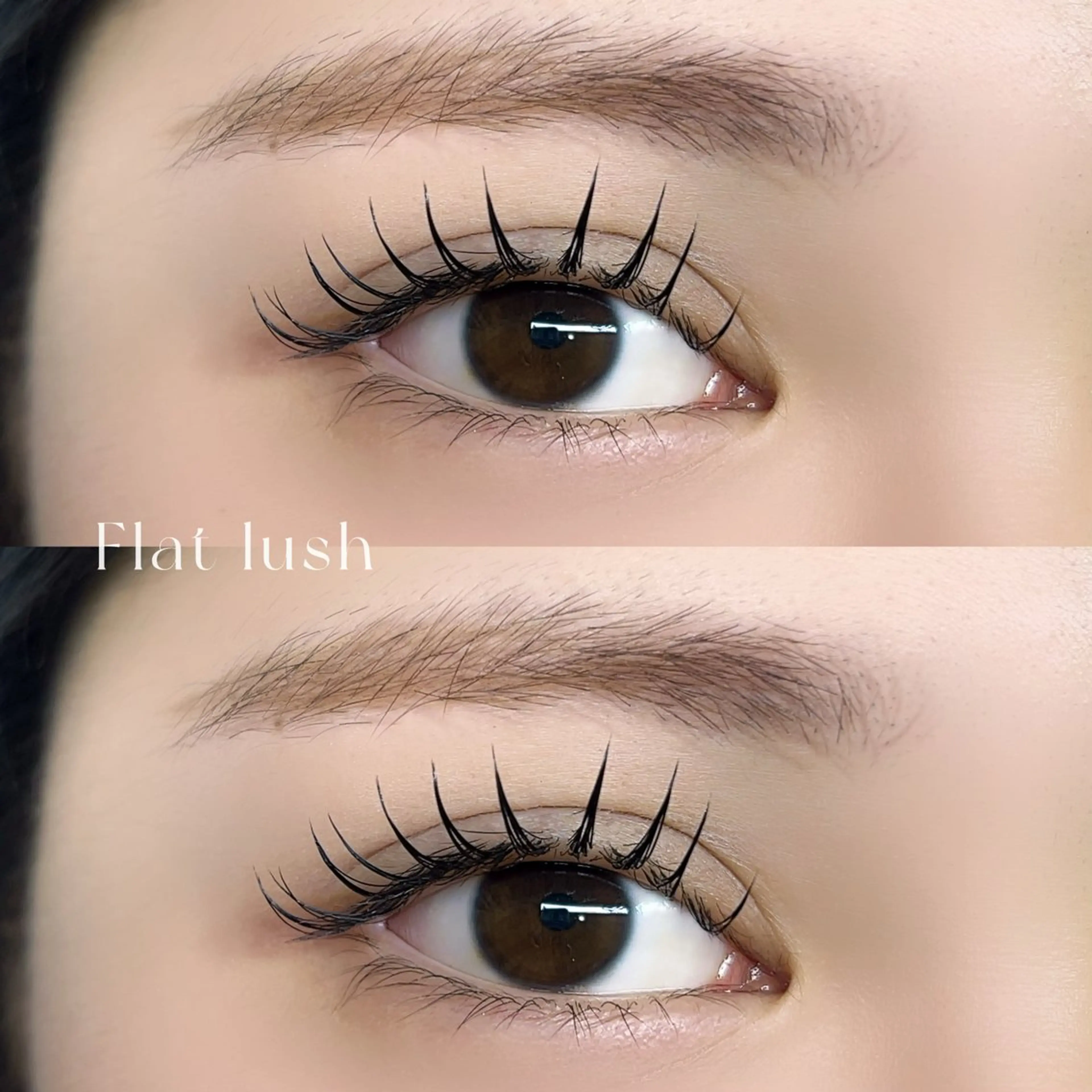 マツエク・マツパ フラットラッシュ coco美所属・アイラッシュサロン solbiのマツエク・マツパデザイン