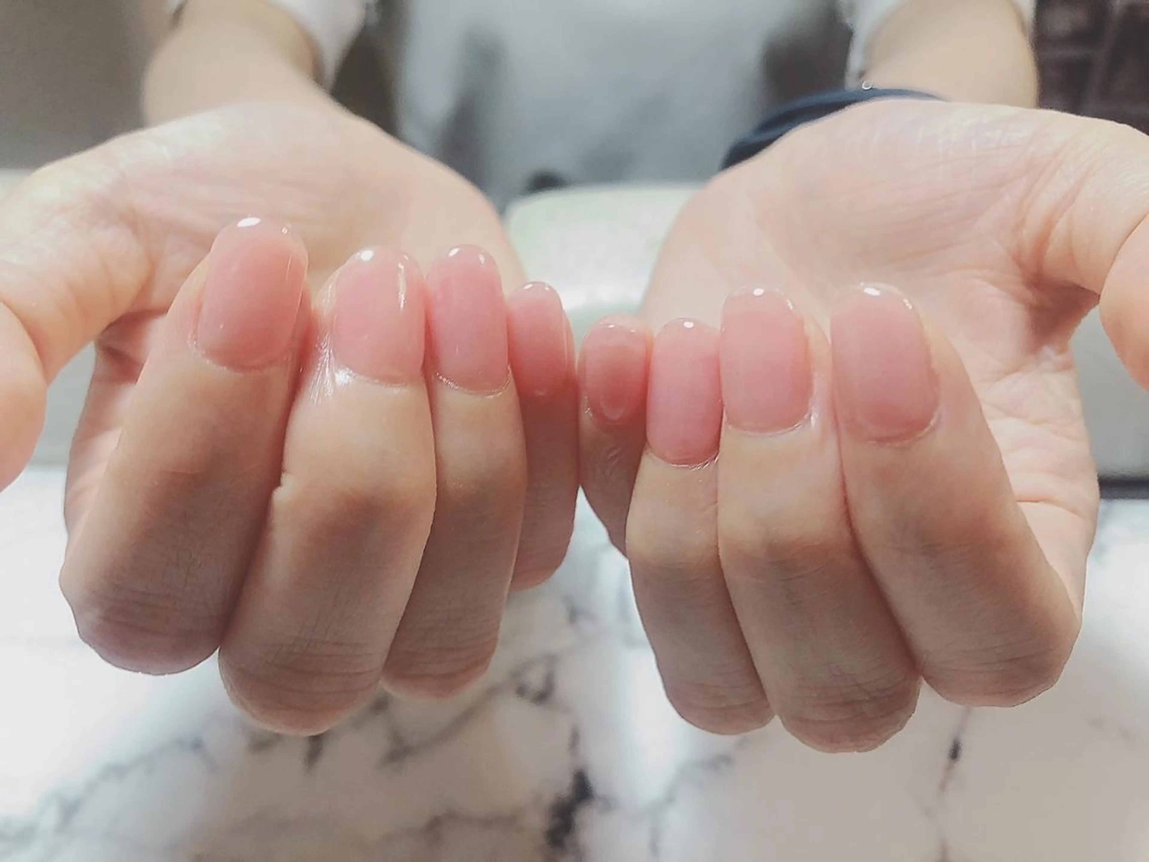 ネイル アートネイル ジェルネイル ニュアンスネイル パラジェル Nailist Honamiのネイルデザイン