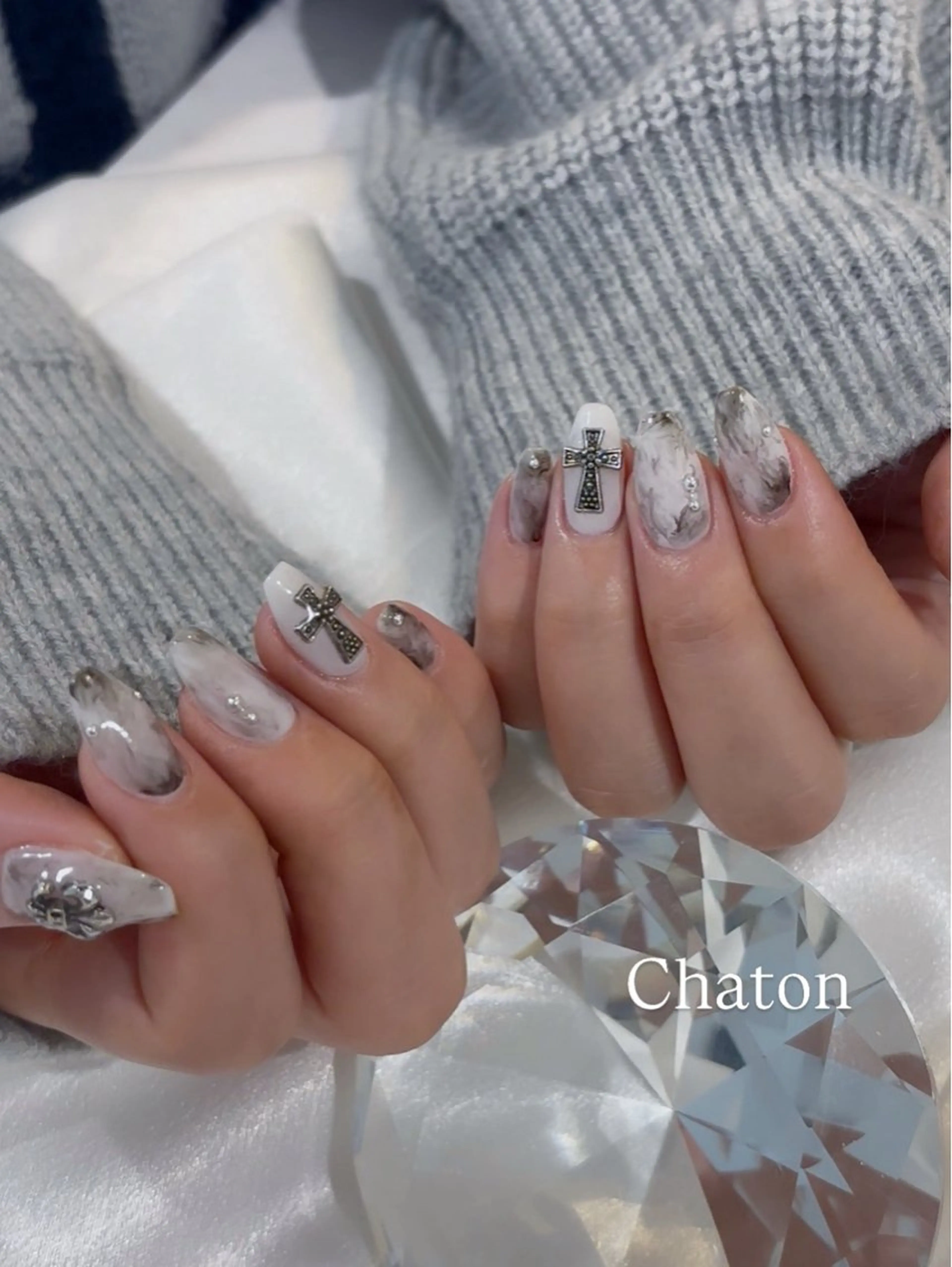 ネイル chaton𓂃𓈒 MIKAMIのネイルデザイン