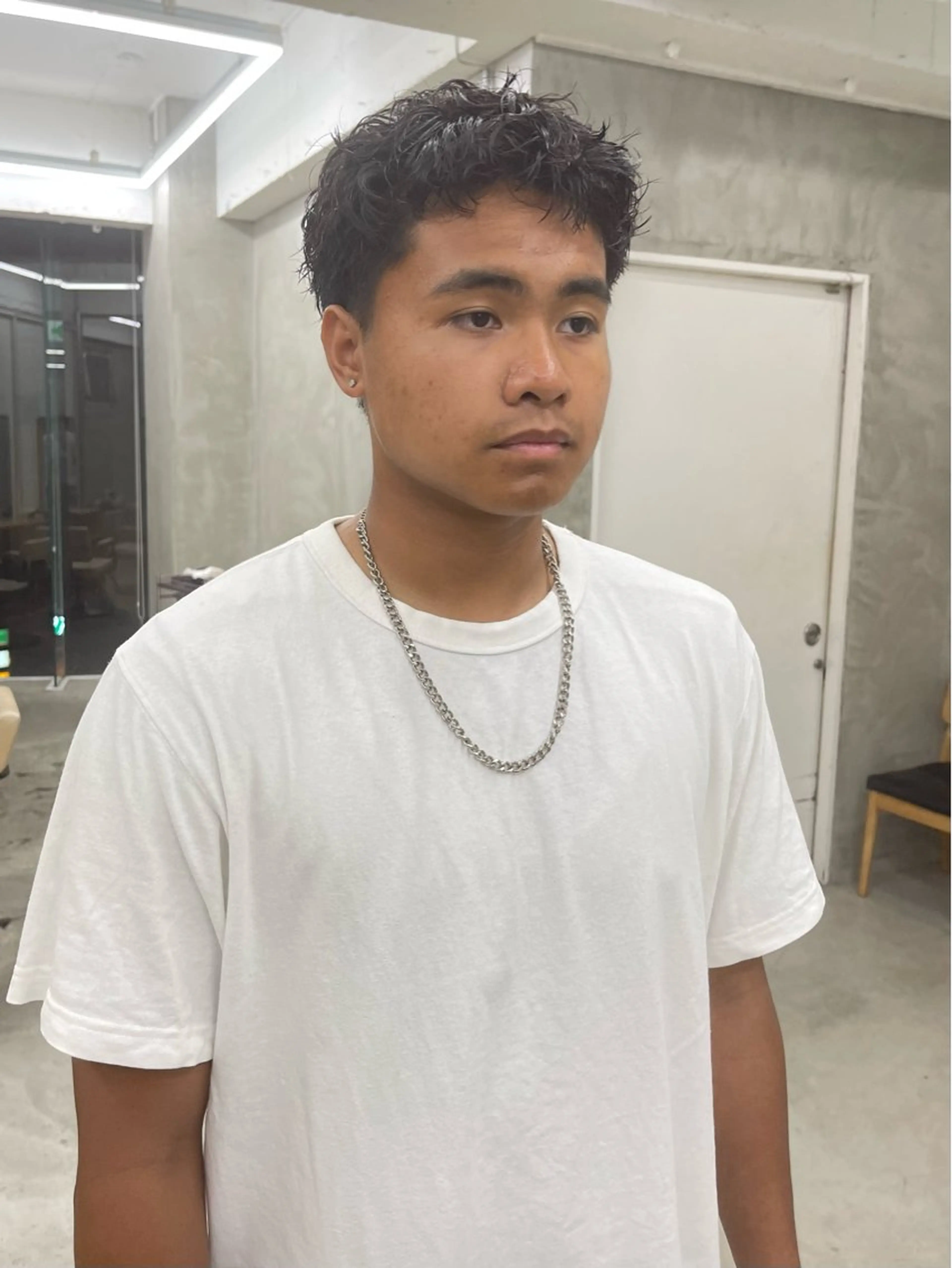 パーマ メンズ カット パーマ メンズカット パーマ[佐橋]のヘアスタイル