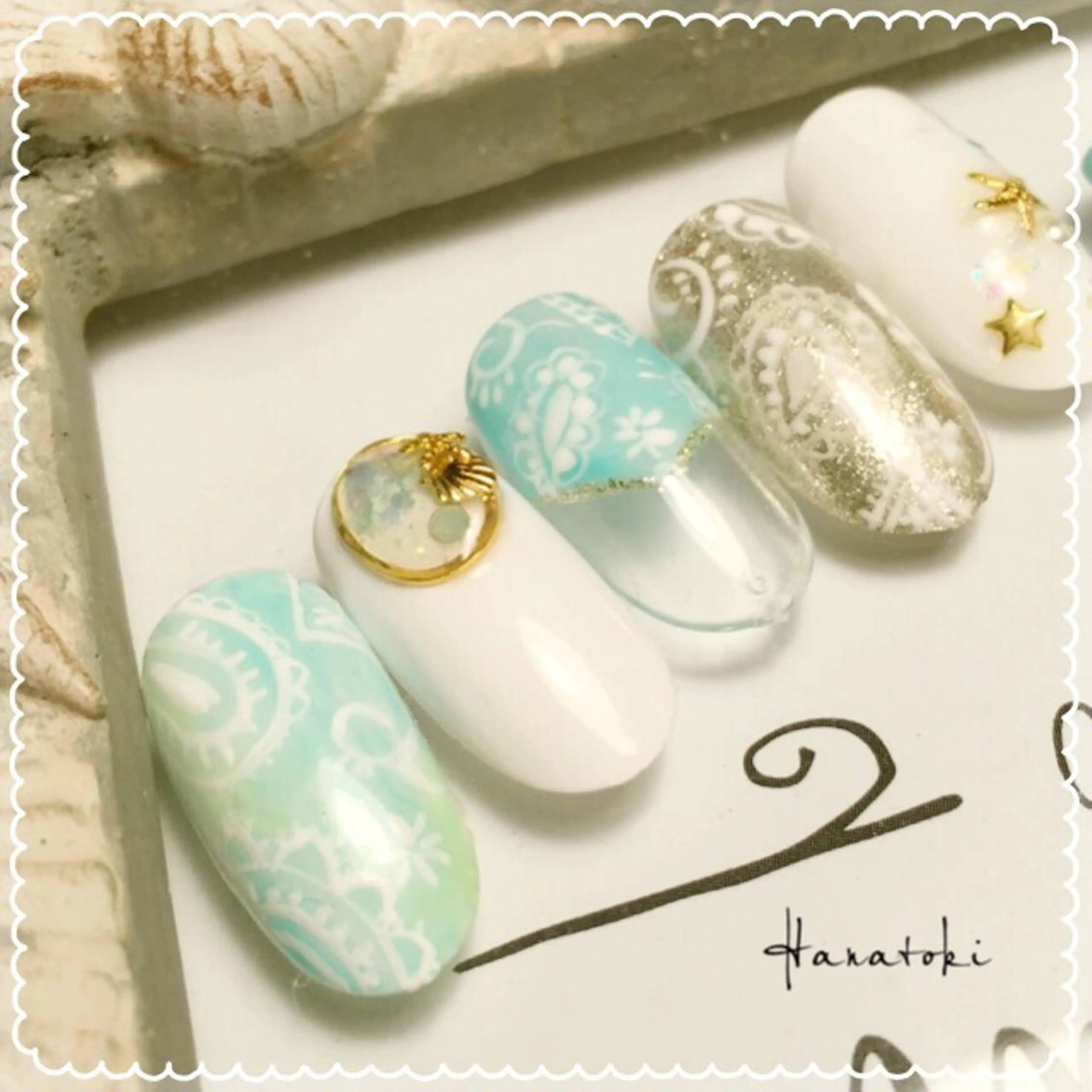 ネイル アートネイル Hanatoki所属・菅原 千明のネイルデザイン