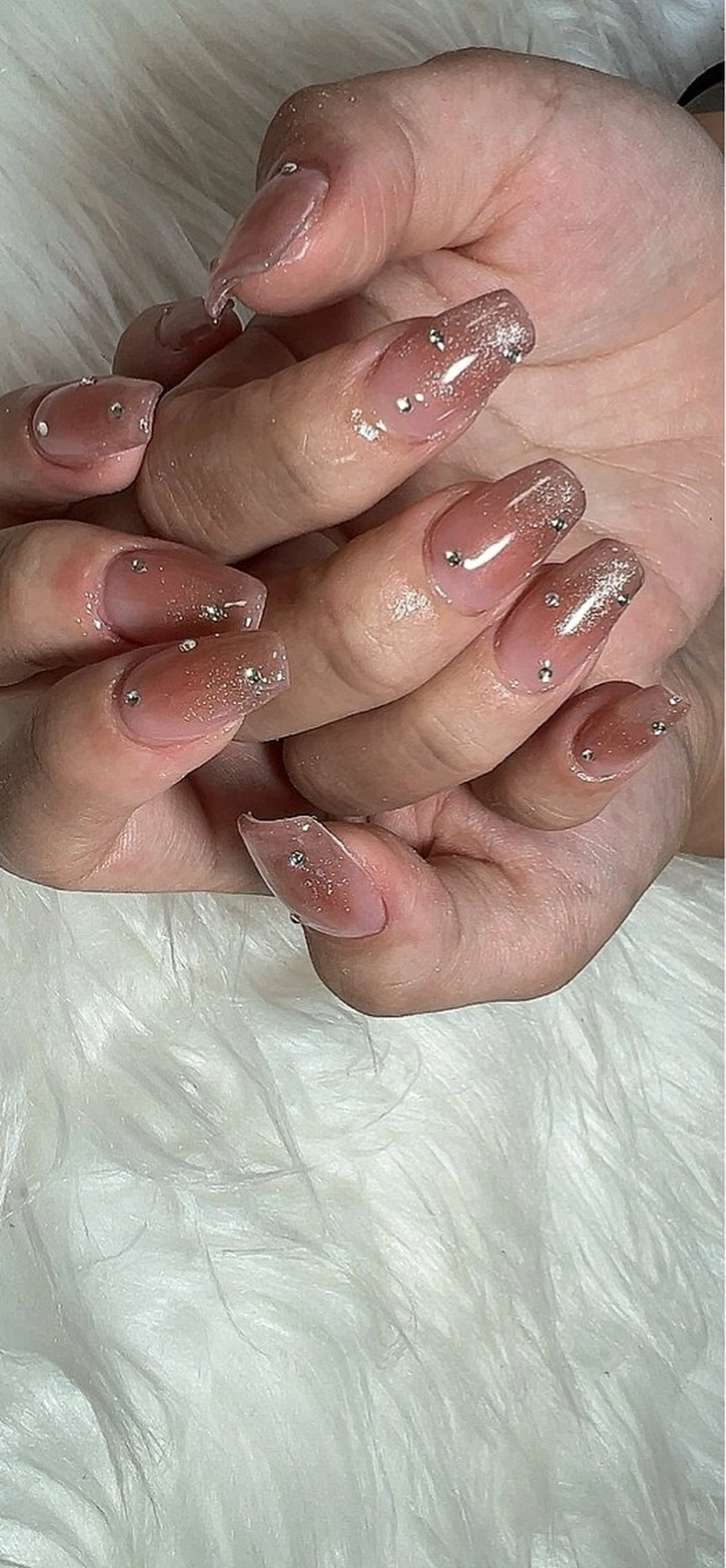 ネイル チークネイル マグネットネイル Ruana Nailのネイルデザイン