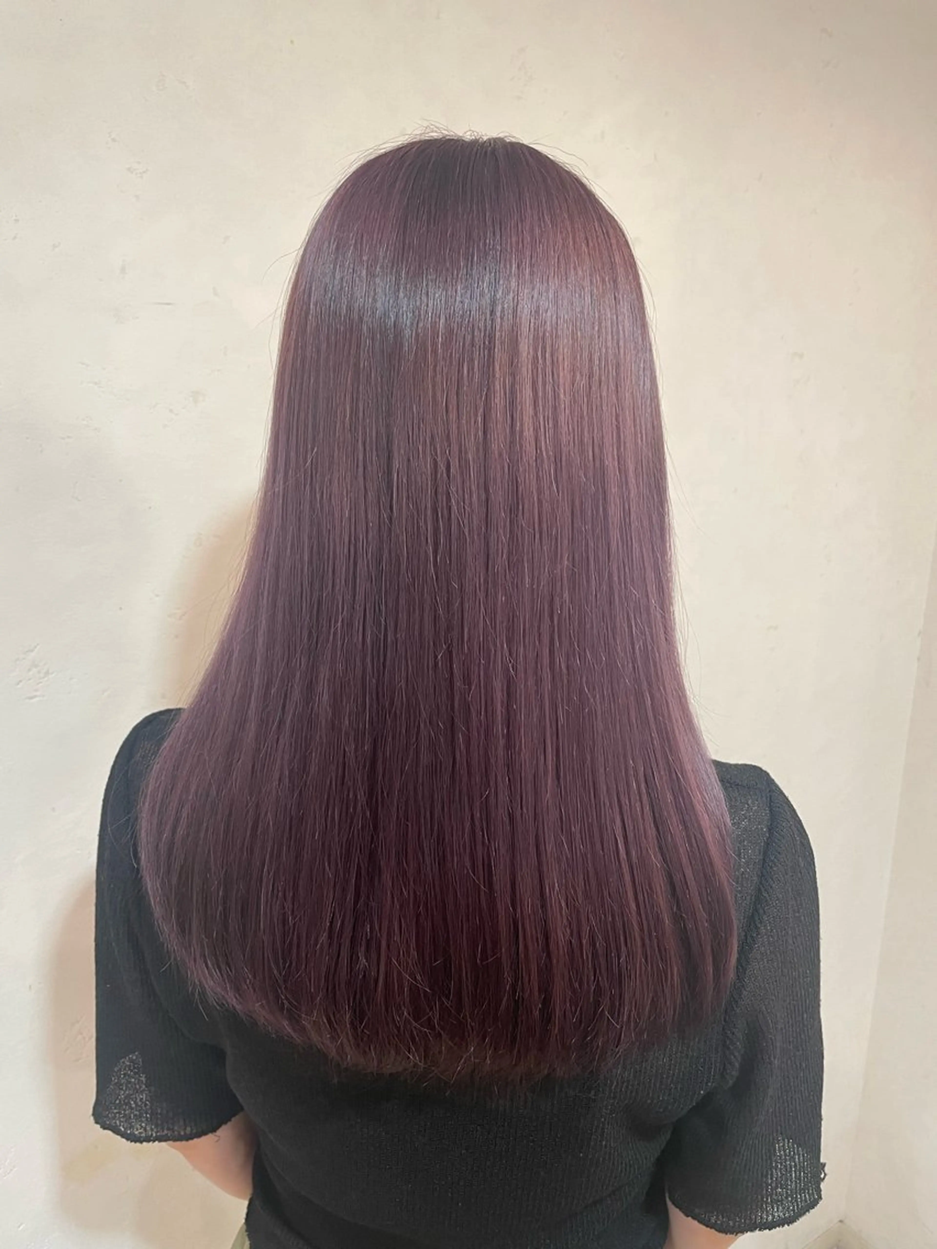 ロング カット ヘアカラー ヘッドスパ 🪼艶カラー🪼 田口彩香のヘアスタイル