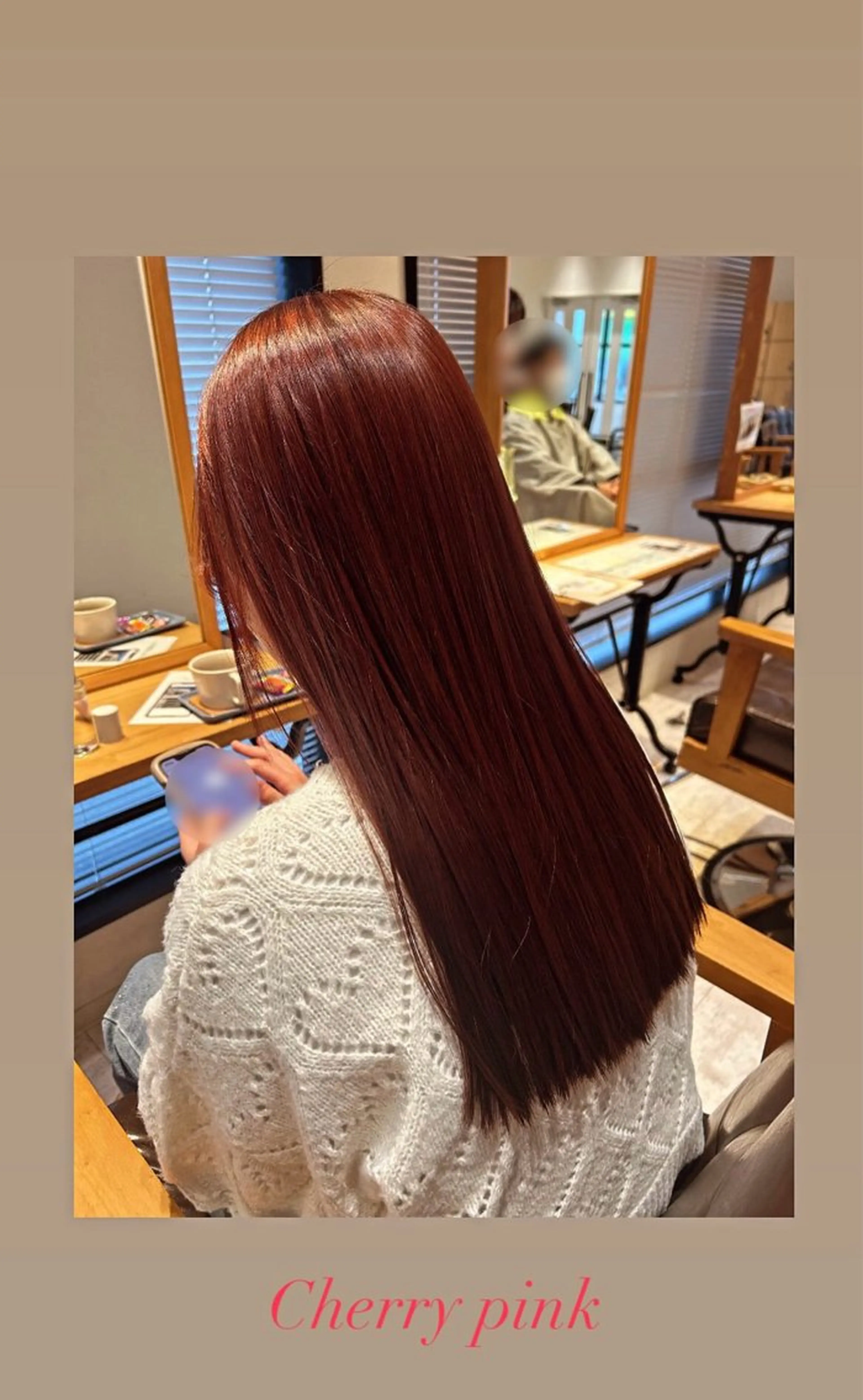 カラー ピンクカラー 山﨑 蓮のヘアスタイル